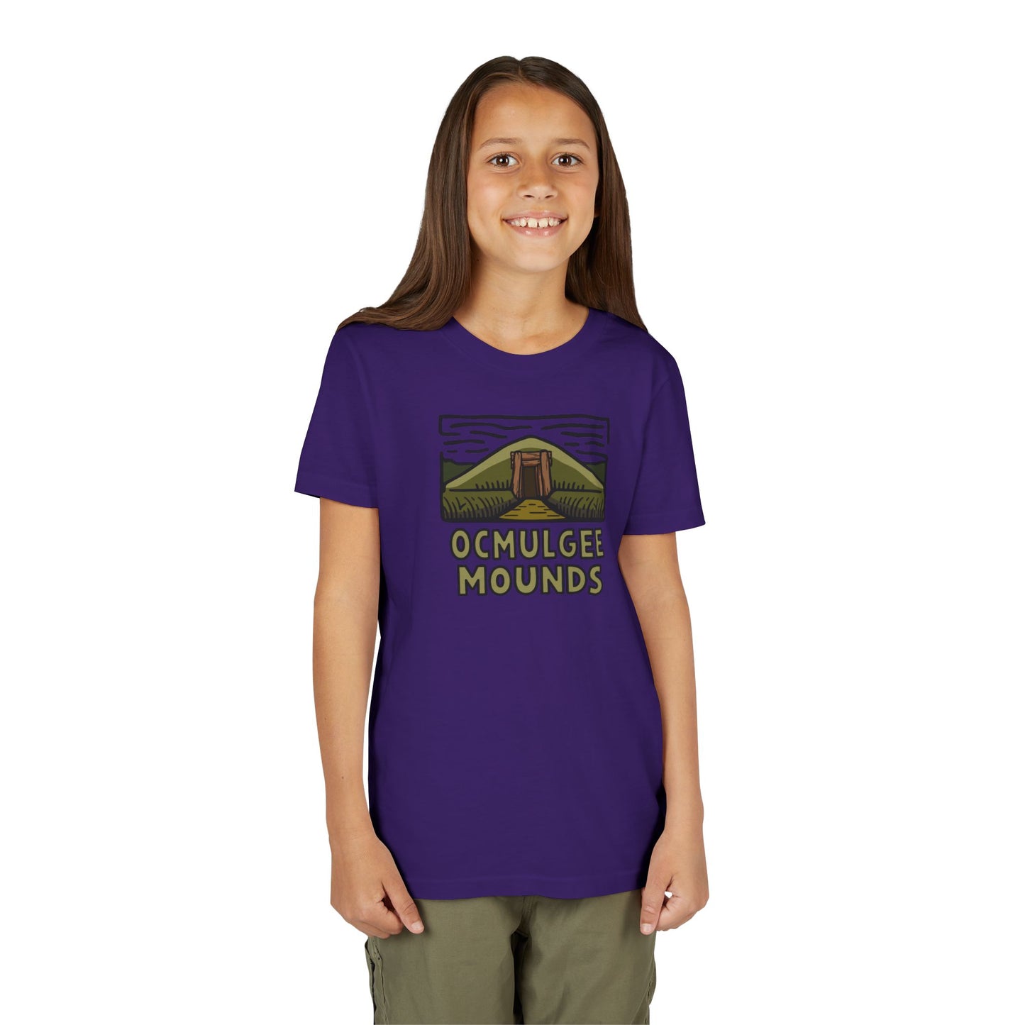 Wholesale Youth Ocmulgee Mounds T-shirt Adventure and Outdoors Themed Kids clothes