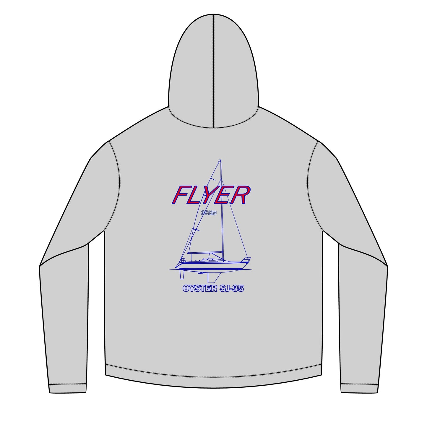 Custom Flyers 2026 Unisex Solar Hoodie