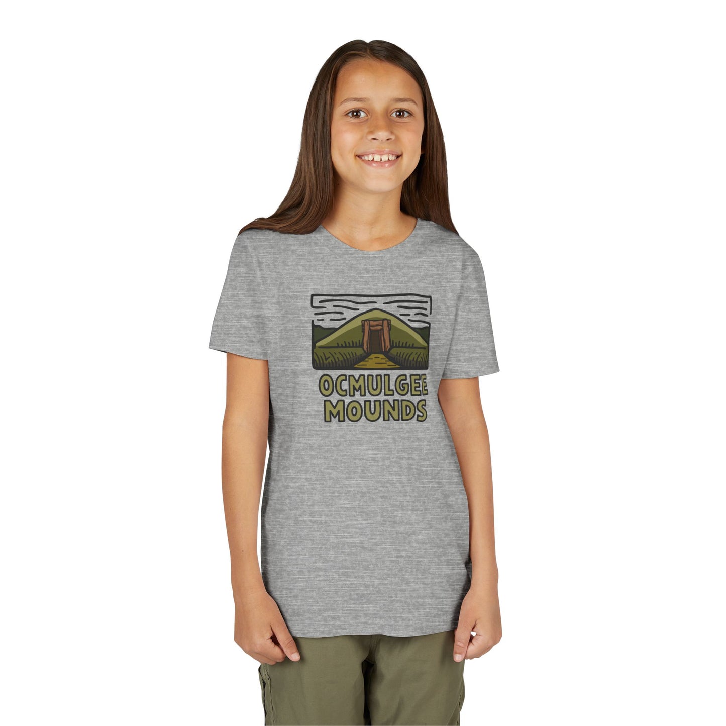 Wholesale Youth Ocmulgee Mounds T-shirt Adventure and Outdoors Themed Kids clothes