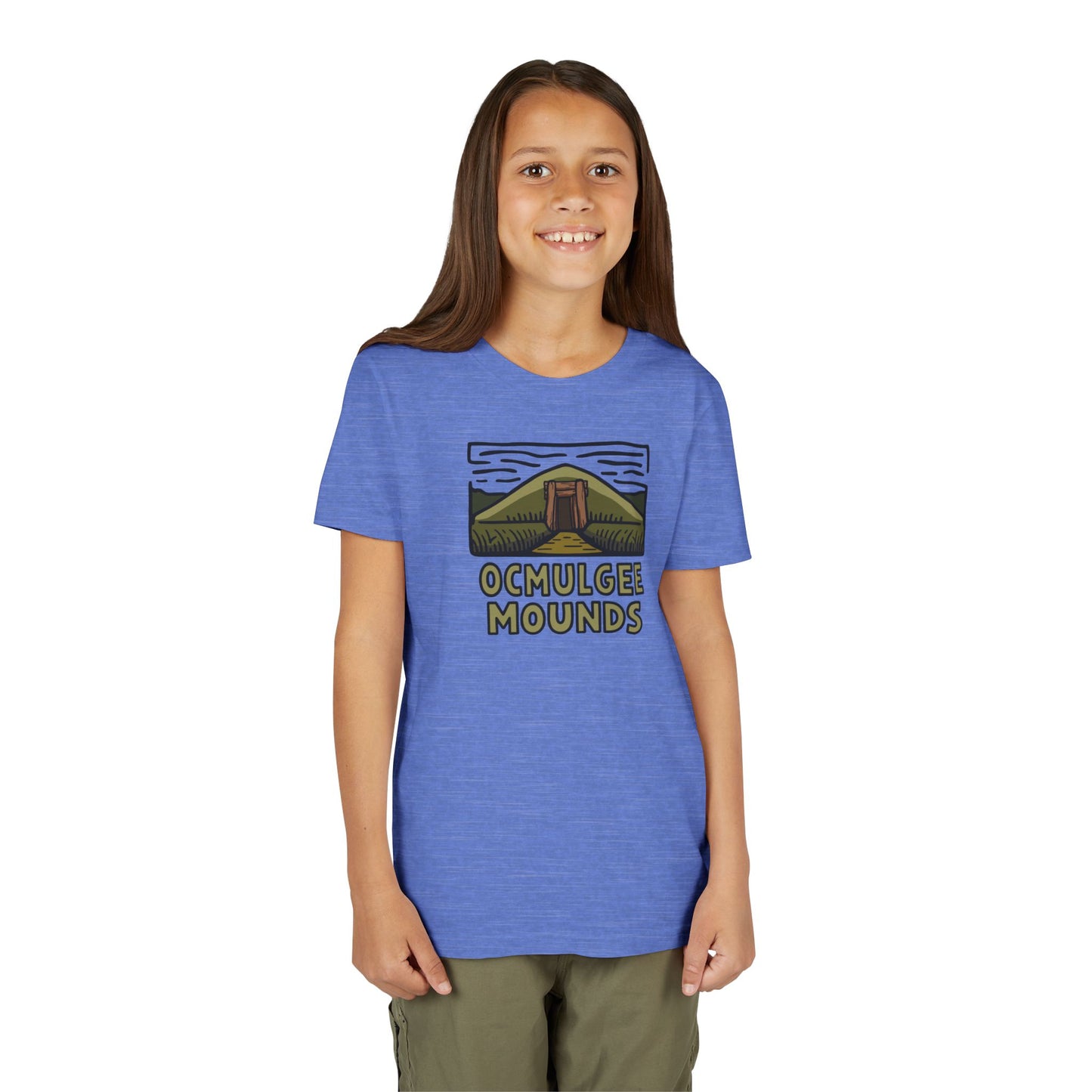 Wholesale Youth Ocmulgee Mounds T-shirt Adventure and Outdoors Themed Kids clothes