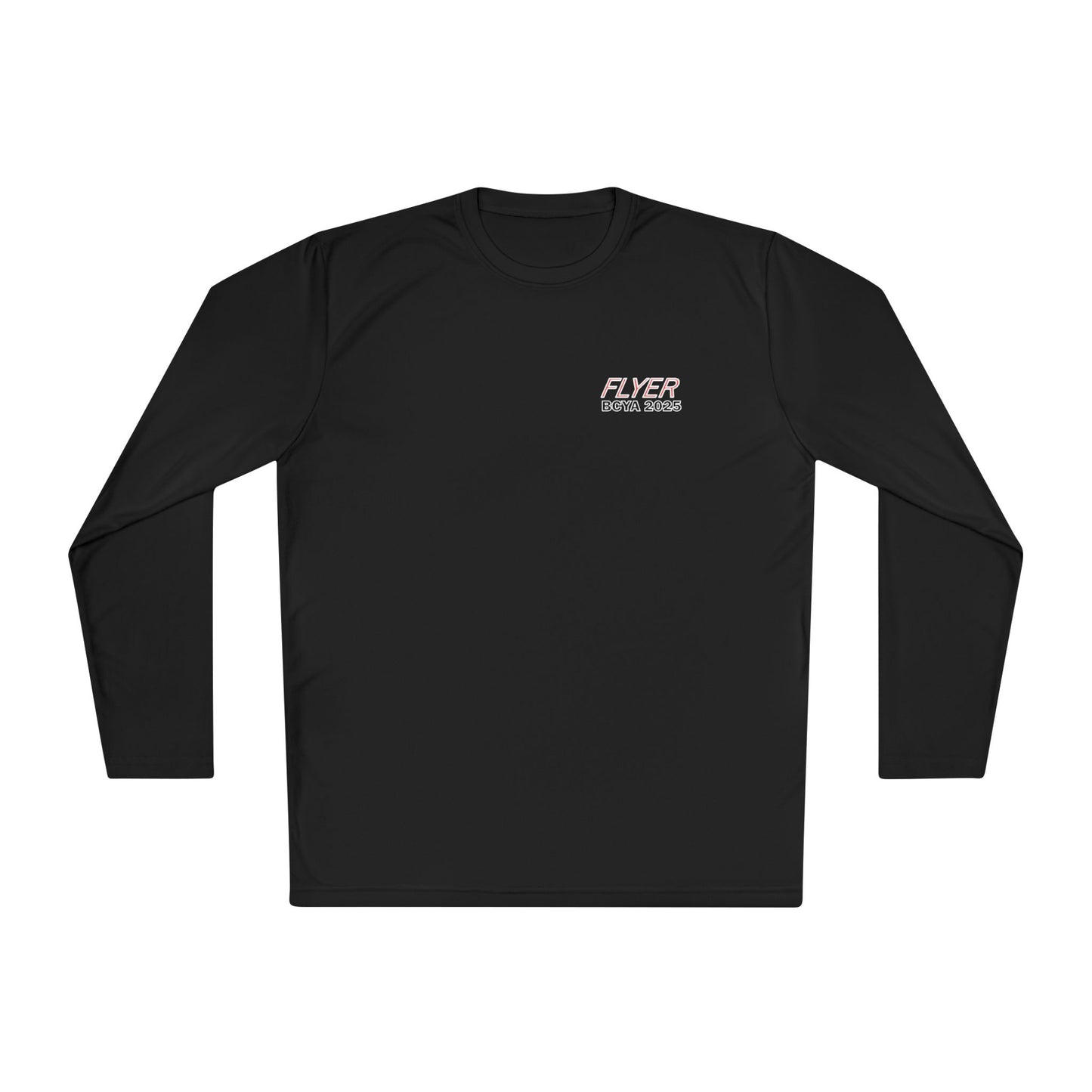 Custom Flyer Sailing Performance Long Sleeve Black Adventure and Outdoors Themed Long-sleeve