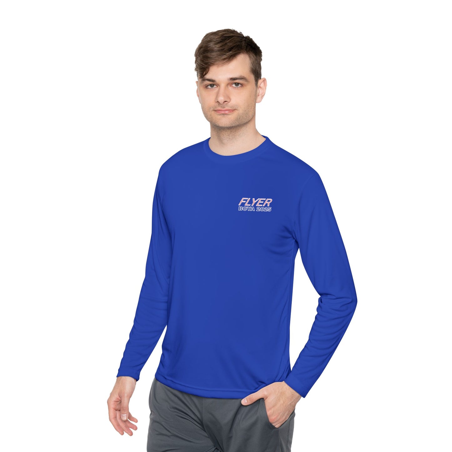 Custom Flyer Sailing Performance Long Sleeve Adventure and Outdoors Themed Long-sleeve