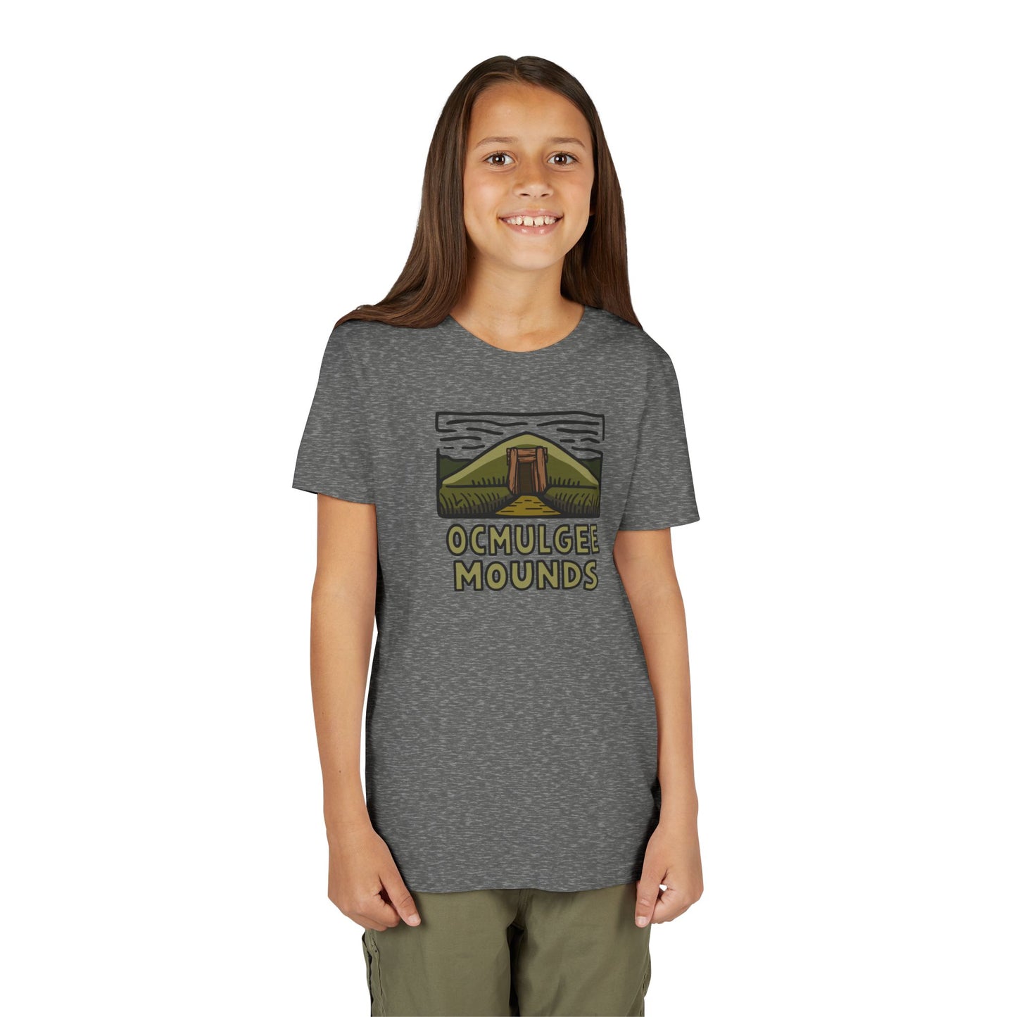 Wholesale Youth Ocmulgee Mounds T-shirt Adventure and Outdoors Themed Kids clothes