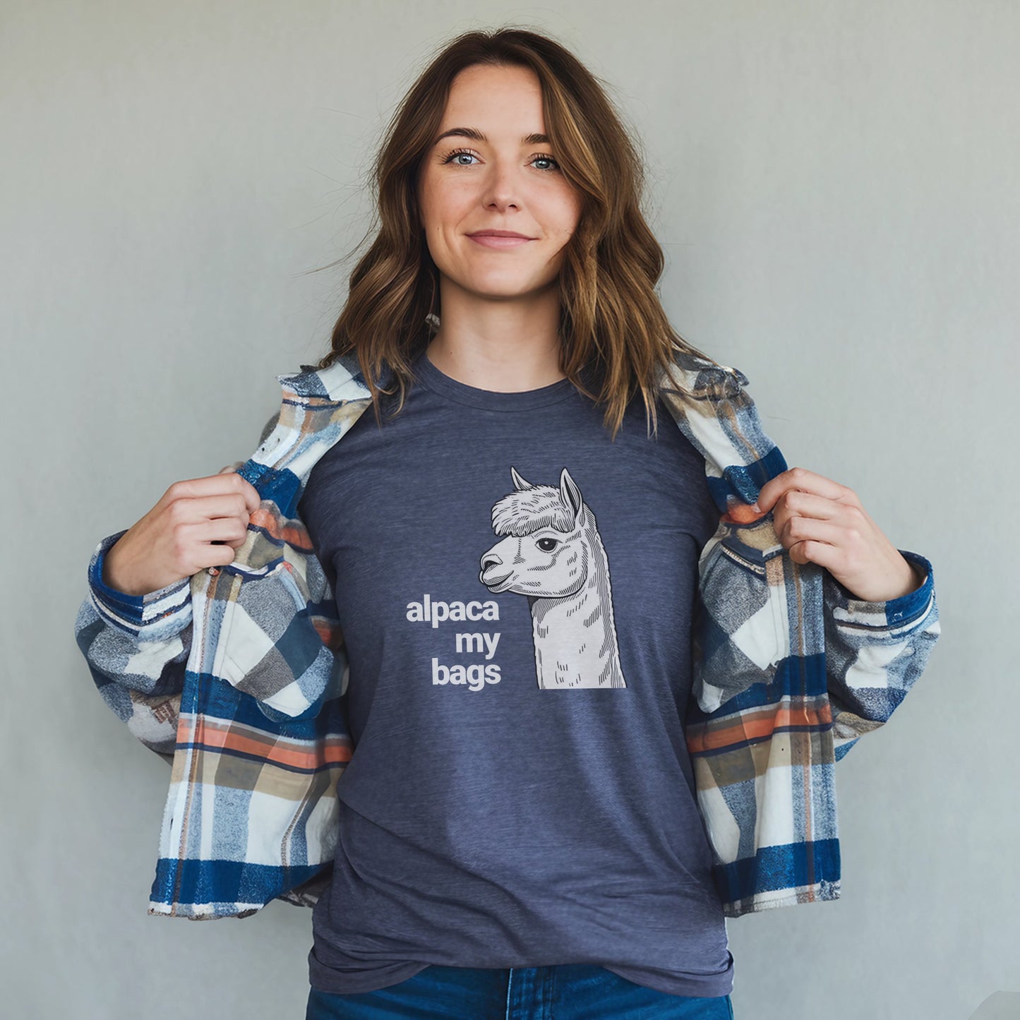 Alpaca My Bags T-Shirt Adventure and Outdoors Themed T-Shirt