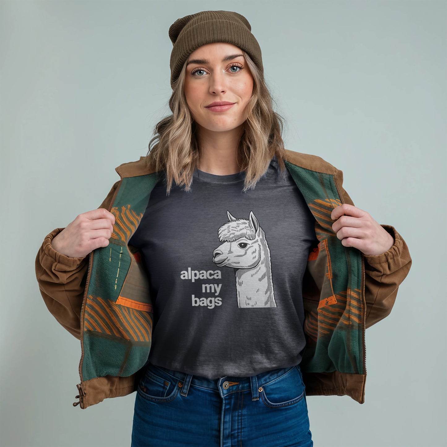 Alpaca My Bags T-Shirt Adventure and Outdoors Themed T-Shirt
