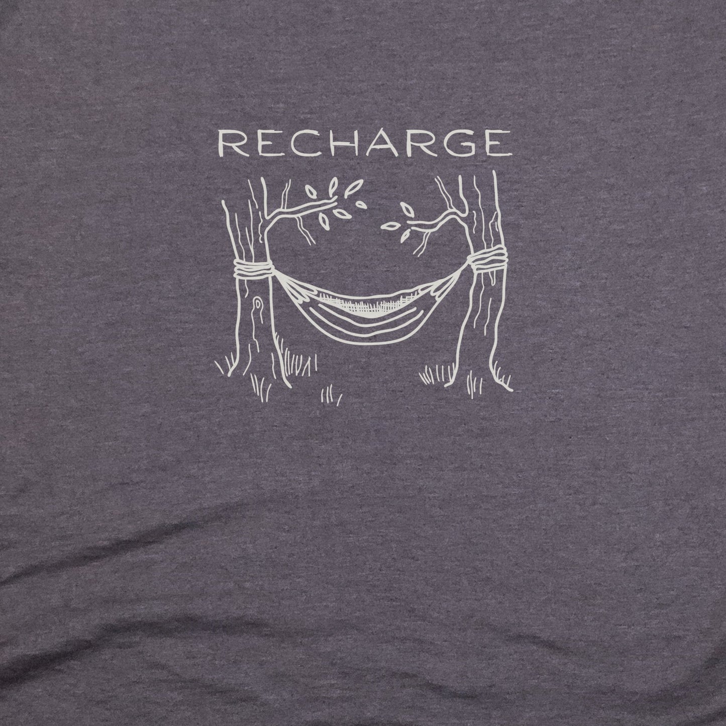 Recharge Hammock T-Shirt Adventure and Outdoors Themed T-Shirt
