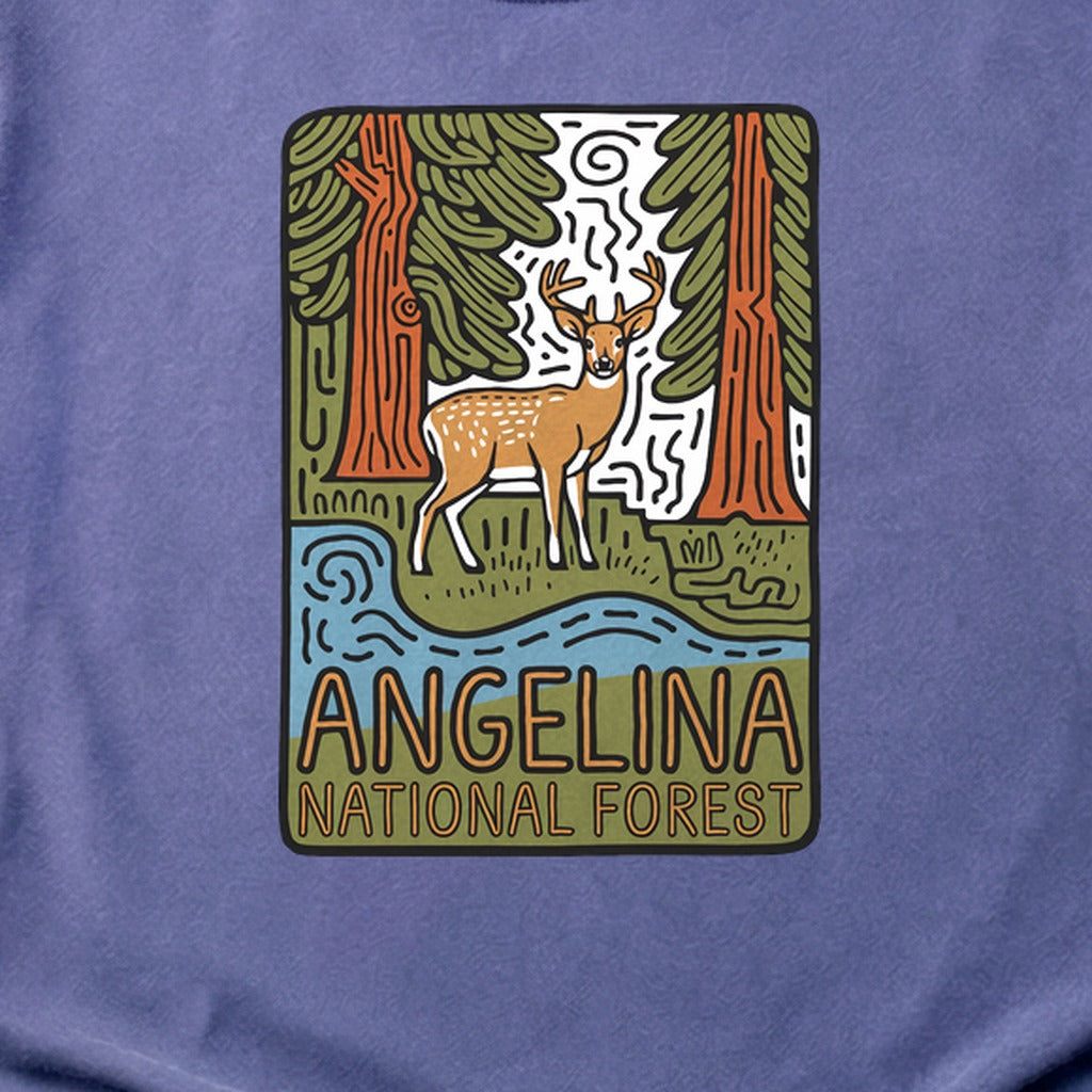 Angelina National Forest 2 Cotton T-Shirt