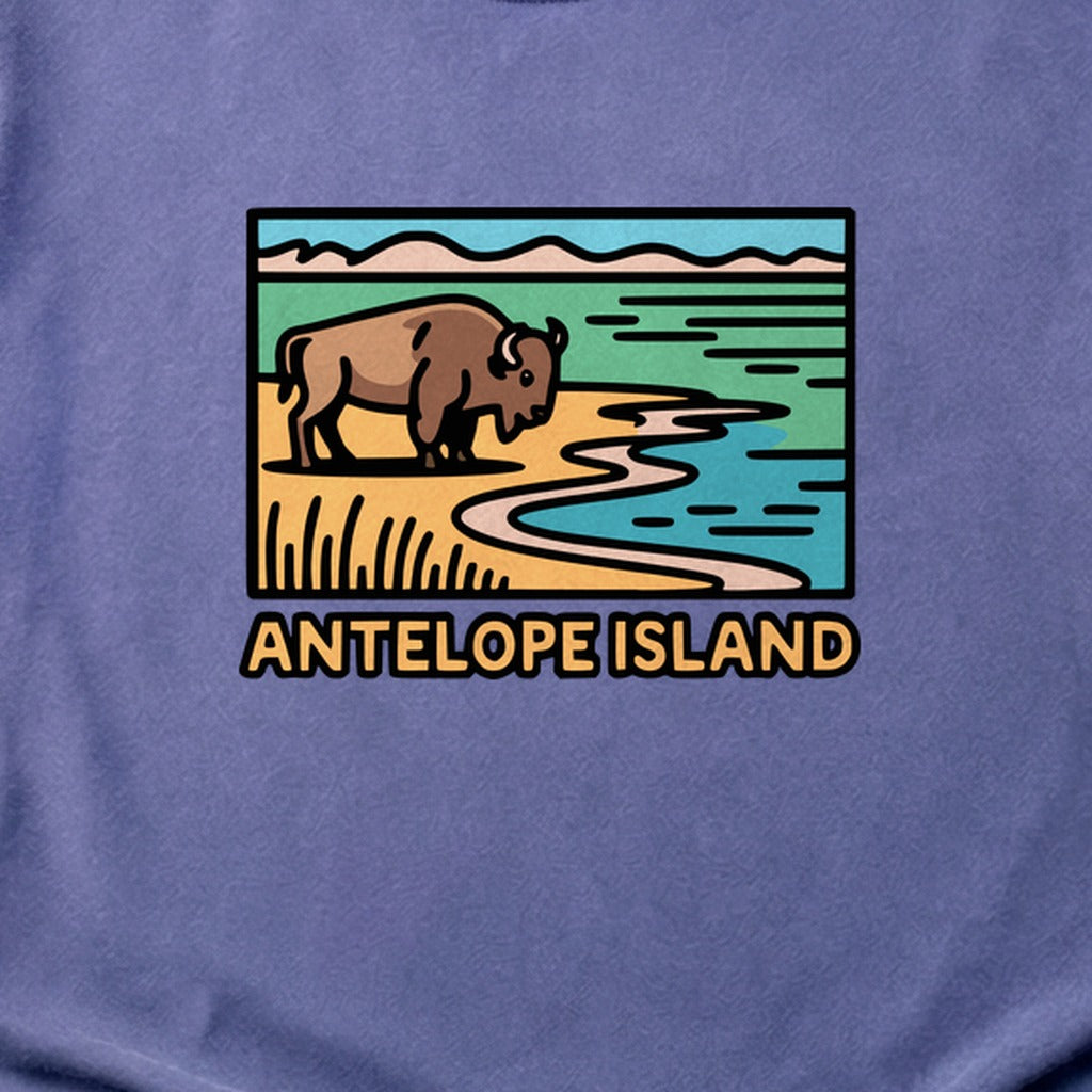 Antelope Island State Park Cotton T-Shirt