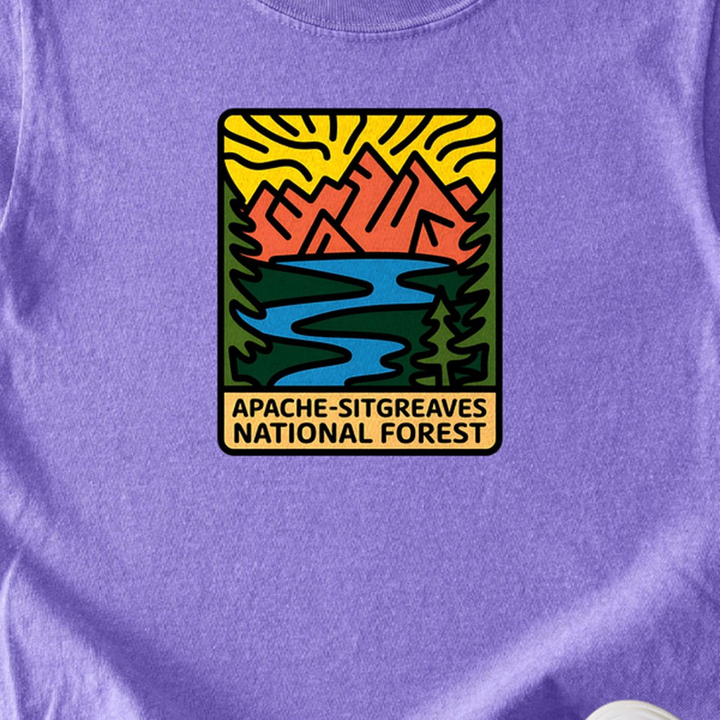 Apache Sitgreaves National Forest Kids Cotton T-Shirt