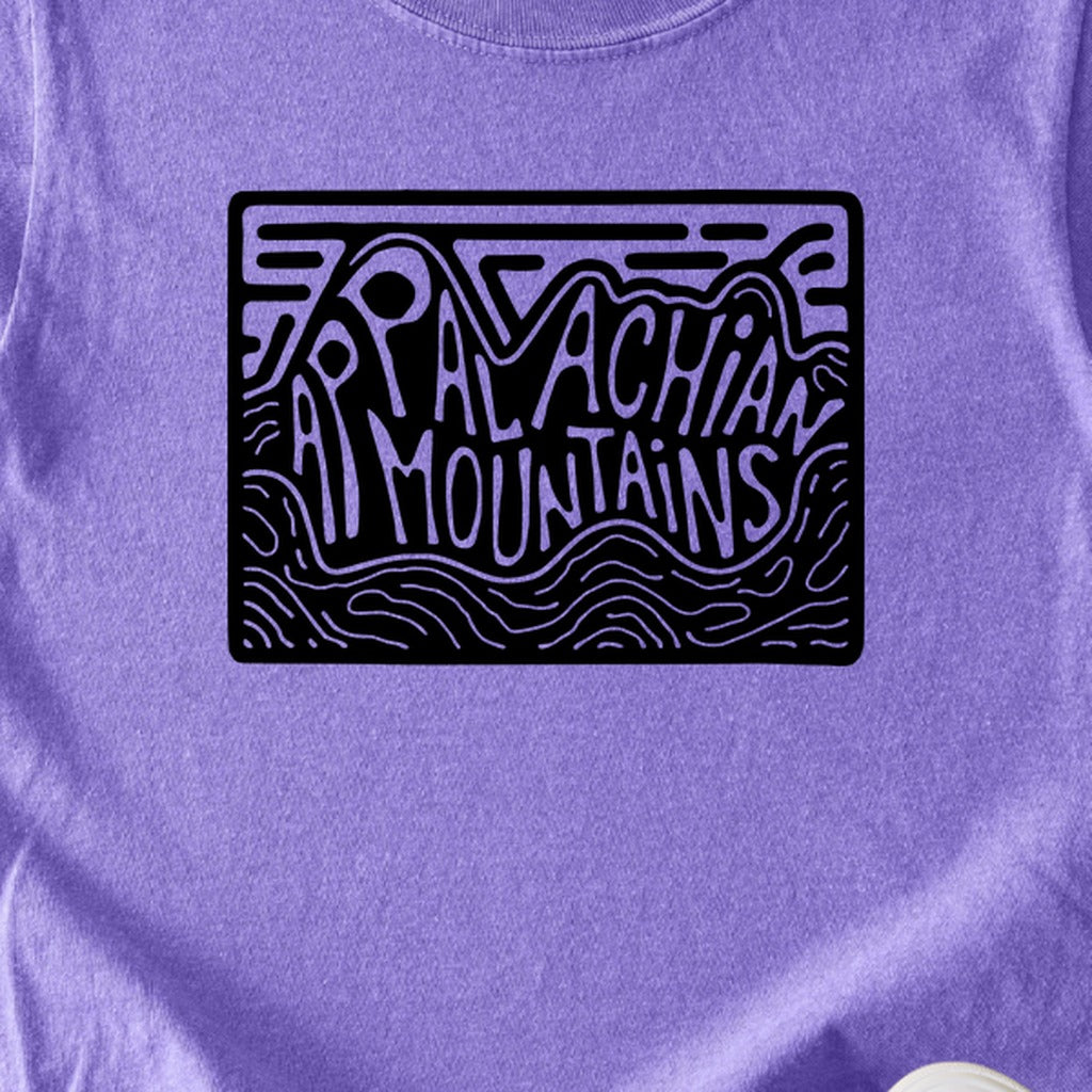 Appalachian Mountains Kids Cotton T-Shirt