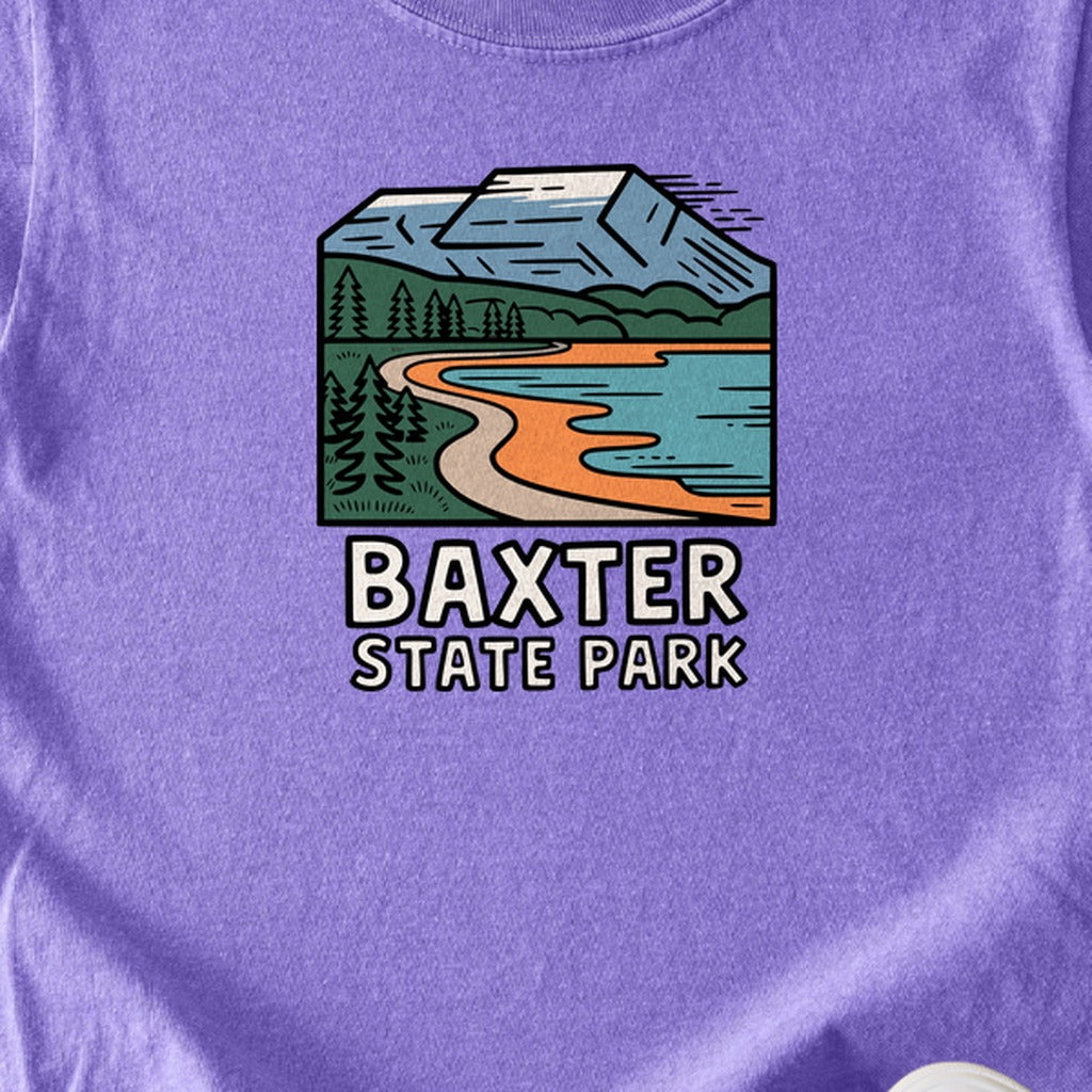 Baxter State Park Kids Cotton T-Shirt