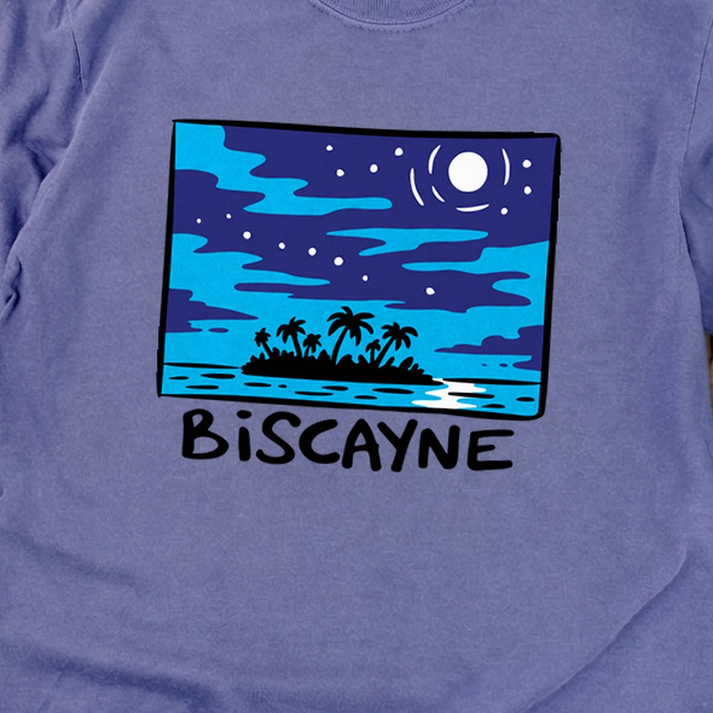 Biscayne at Night Cotton Long Sleeve