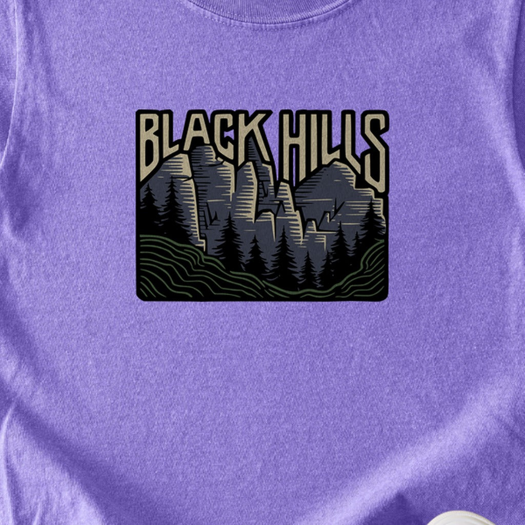 Black Hills National Forest Kids Cotton T-Shirt