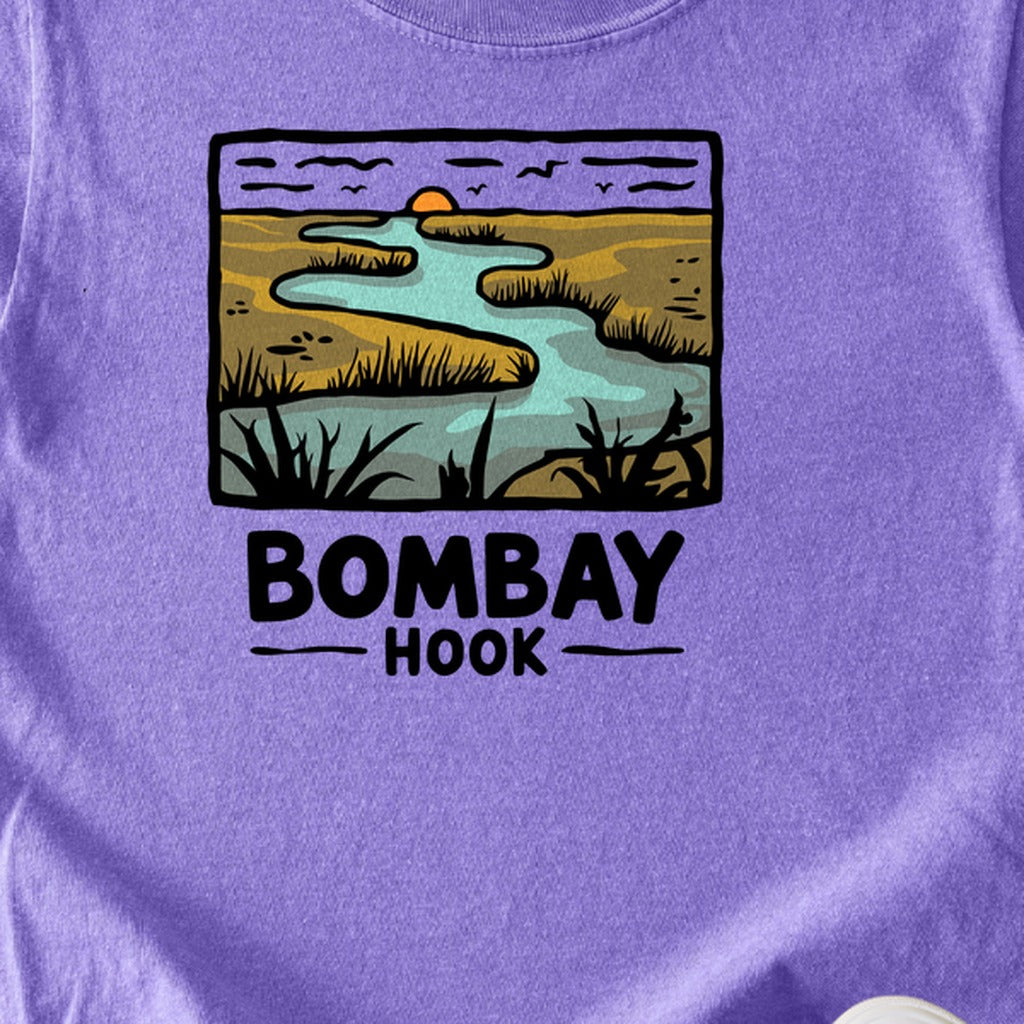 Bombay Hook National Wildlife Refuge Kids Cotton T-Shirt