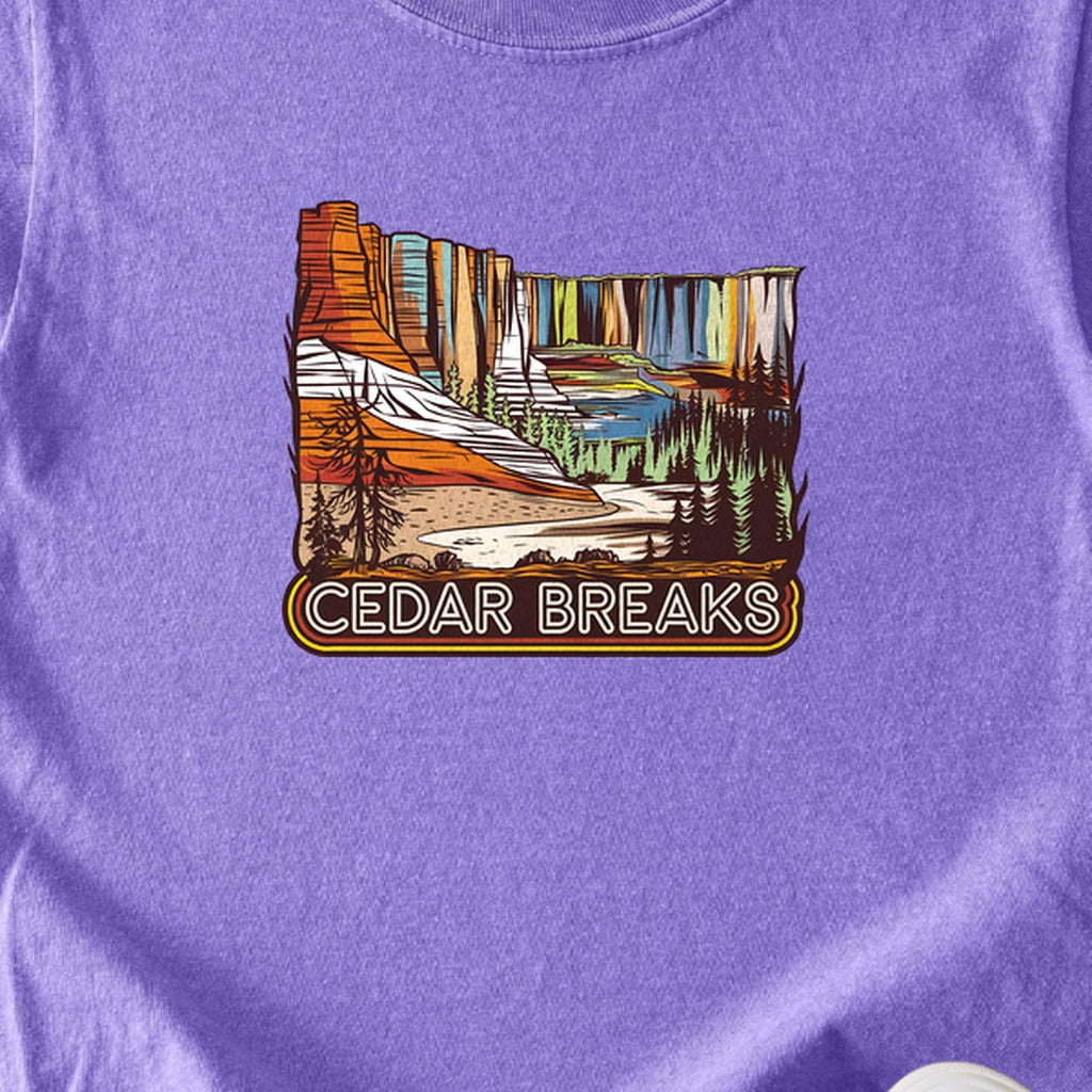Cedar Breaks National Forest Kids Cotton T-Shirt