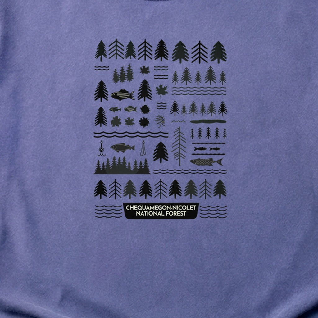 Chequamegon-Nicolet National Forest Cotton T-Shirt