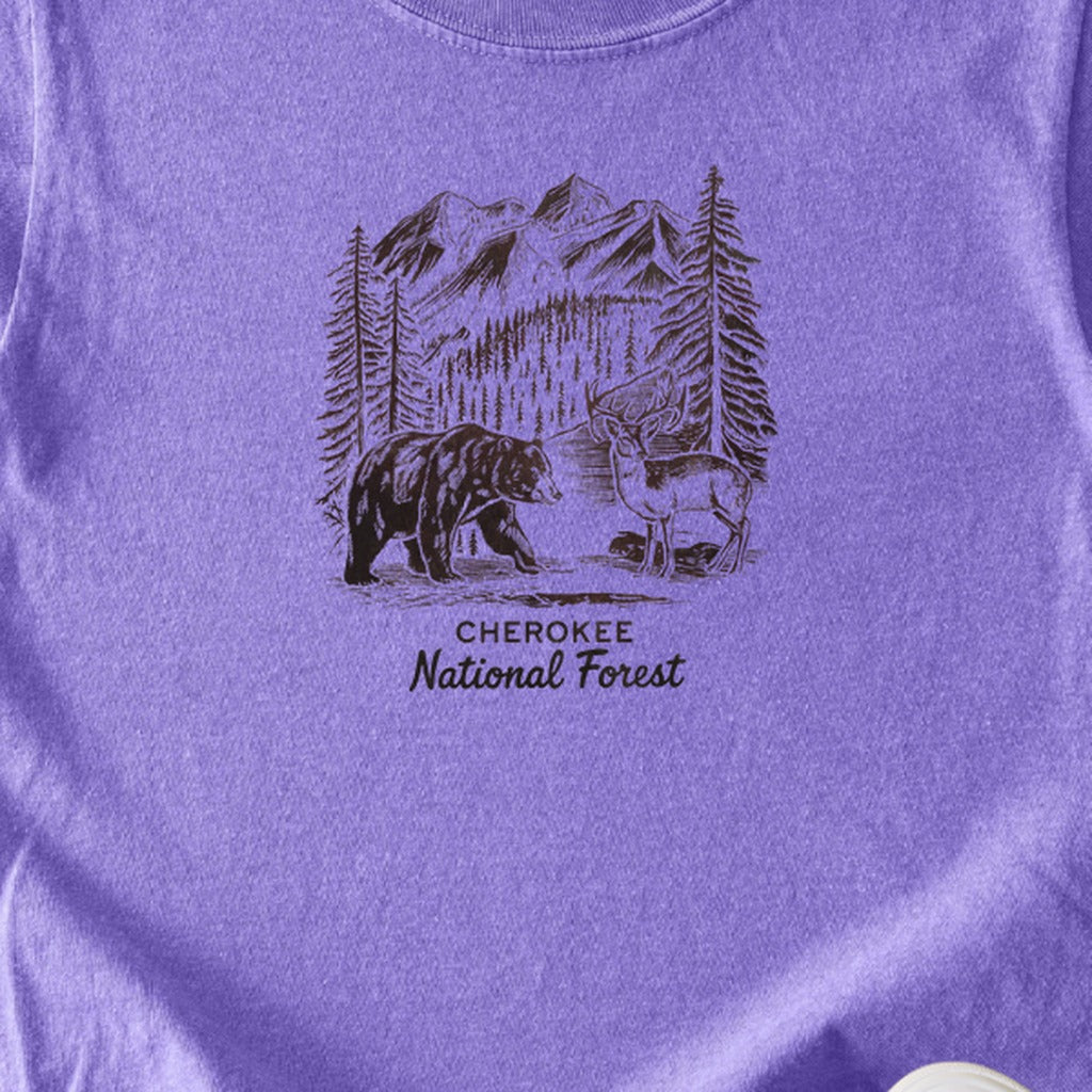 Cherokee National Forest Kids Cotton T-Shirt