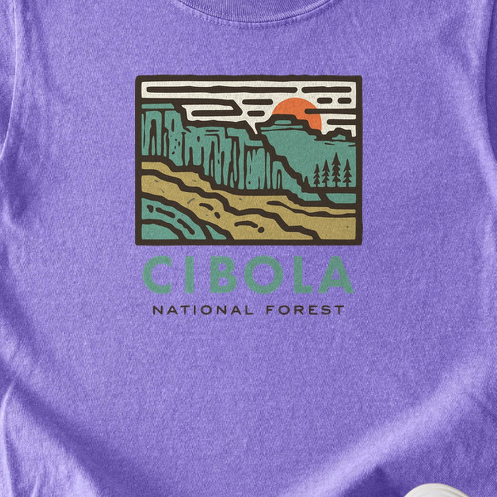 Cibola National Forest Kids Cotton T-Shirt