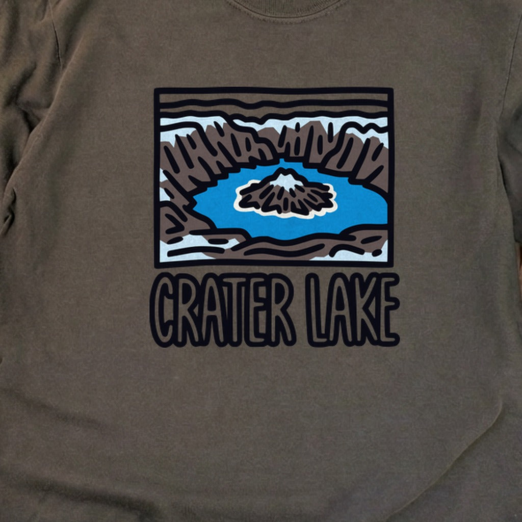 Crater Lake National Park Cotton Long Sleeve