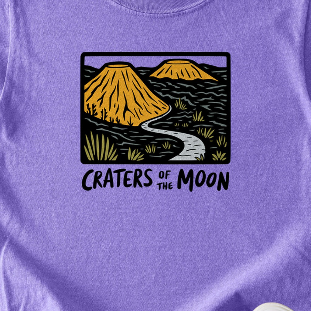 Craters of the Moon National Monument Kids Cotton T-Shirt