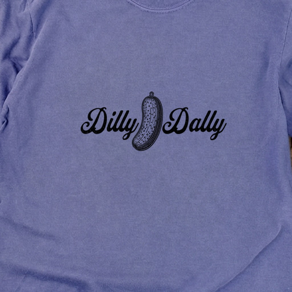 Dilly Dally Pickle Cotton Long Sleeve