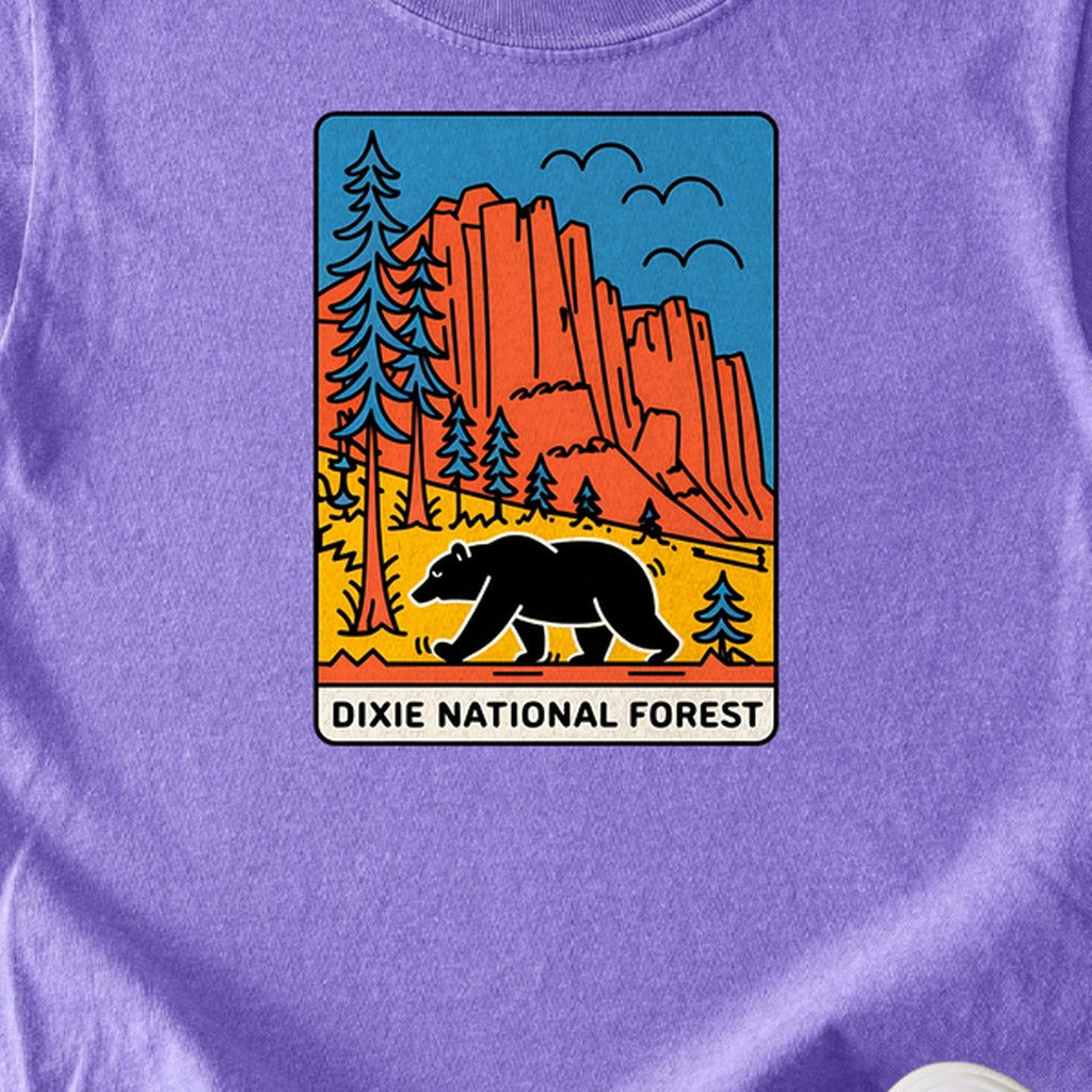 Dixie National Forest Kids Cotton T-Shirt