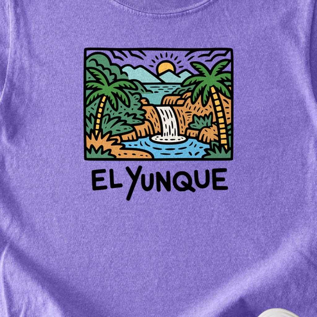 El Yunque National Forest Kids Cotton T-Shirt