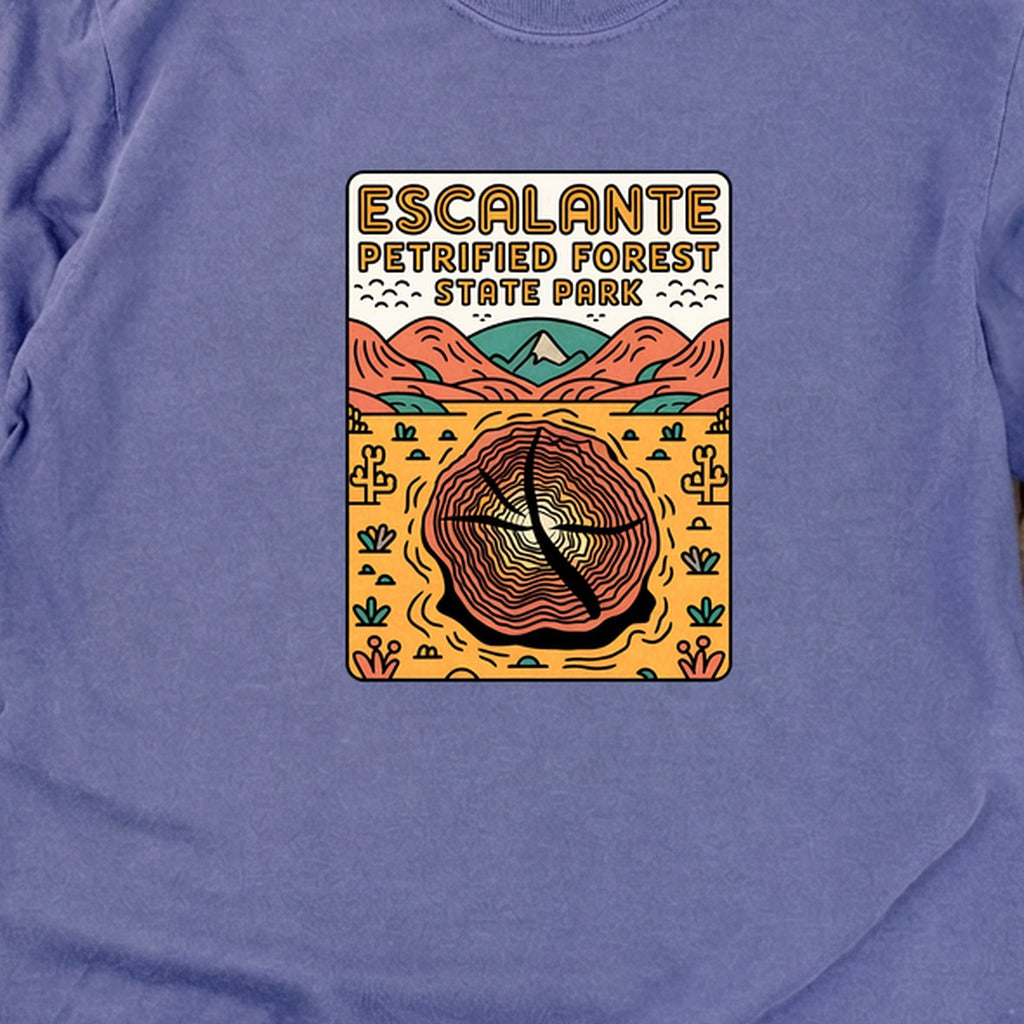 Escalante Petrified Forest State Park Cotton Long Sleeve