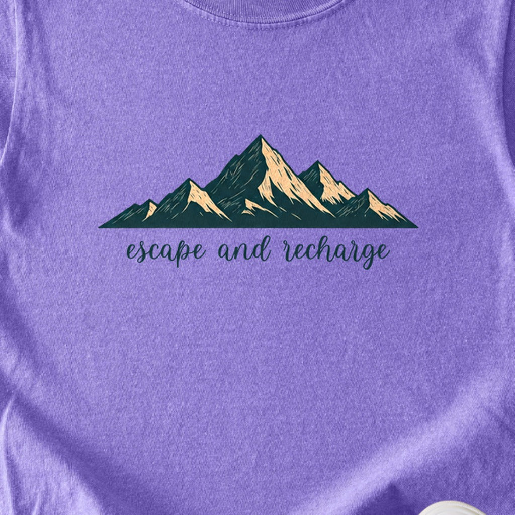 Escape and Recharge Kids Cotton T-Shirt