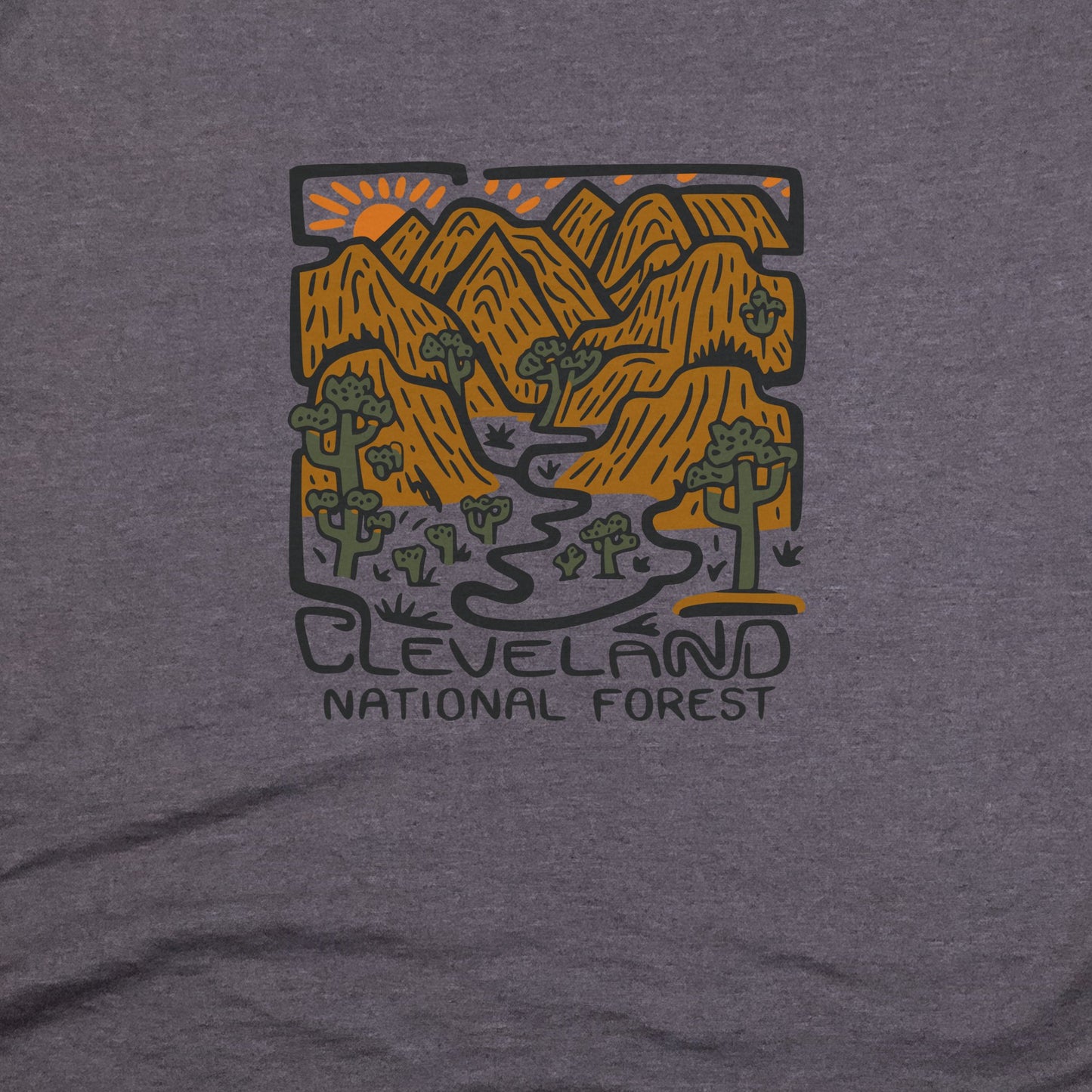 Cleveland National Forest T-Shirt Adventure and Outdoors Themed T-Shirt