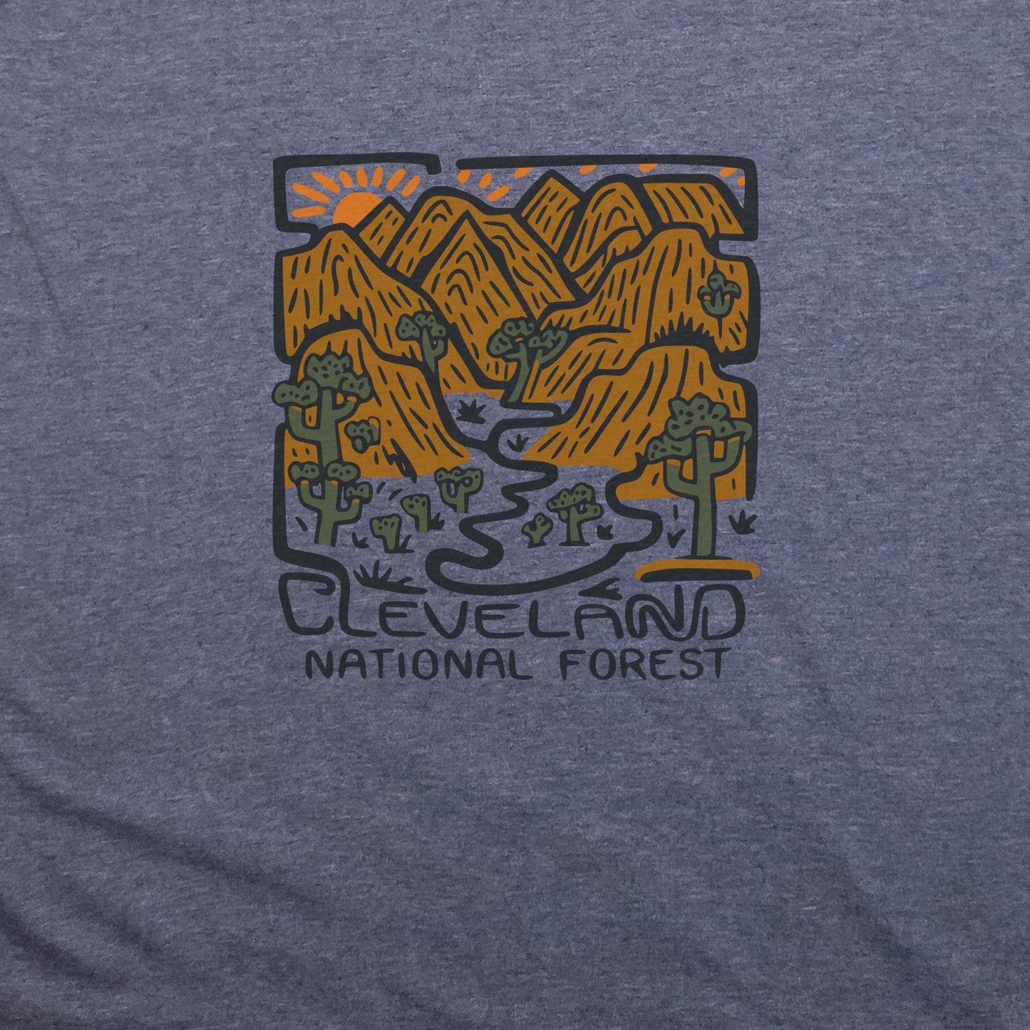Cleveland National Forest T-Shirt Adventure and Outdoors Themed T-Shirt