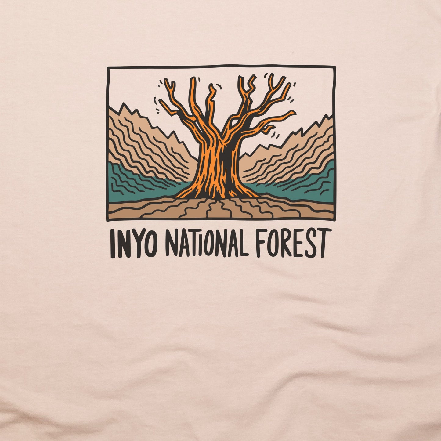 Inyo National Forest T-Shirt Adventure and Outdoors Themed T-Shirt
