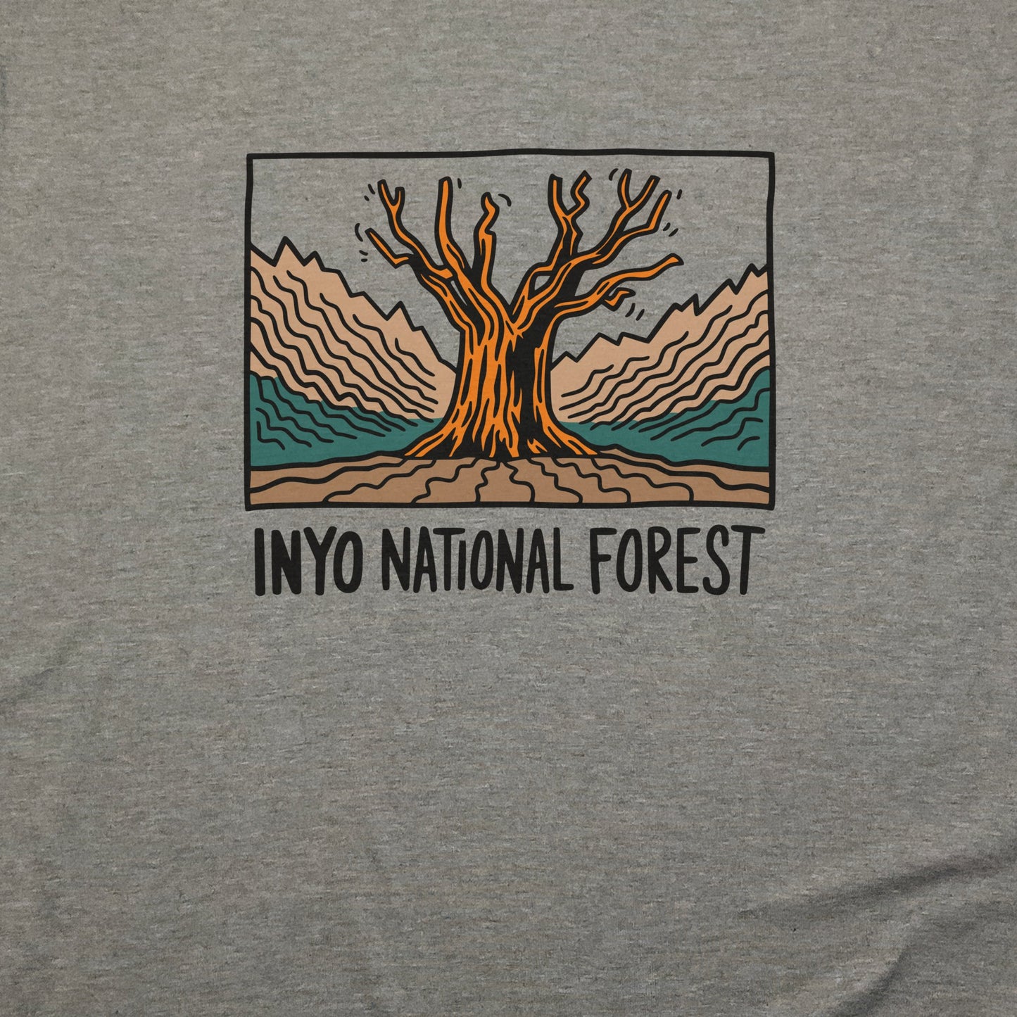 Inyo National Forest T-Shirt Adventure and Outdoors Themed T-Shirt