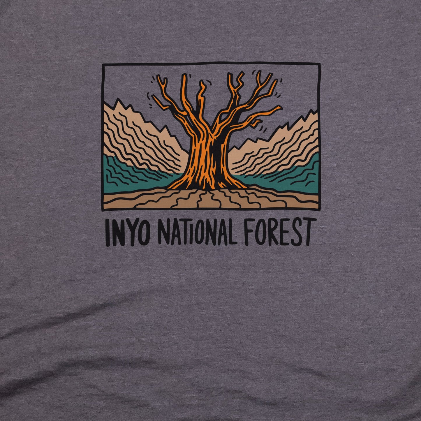 Inyo National Forest T-Shirt Adventure and Outdoors Themed T-Shirt