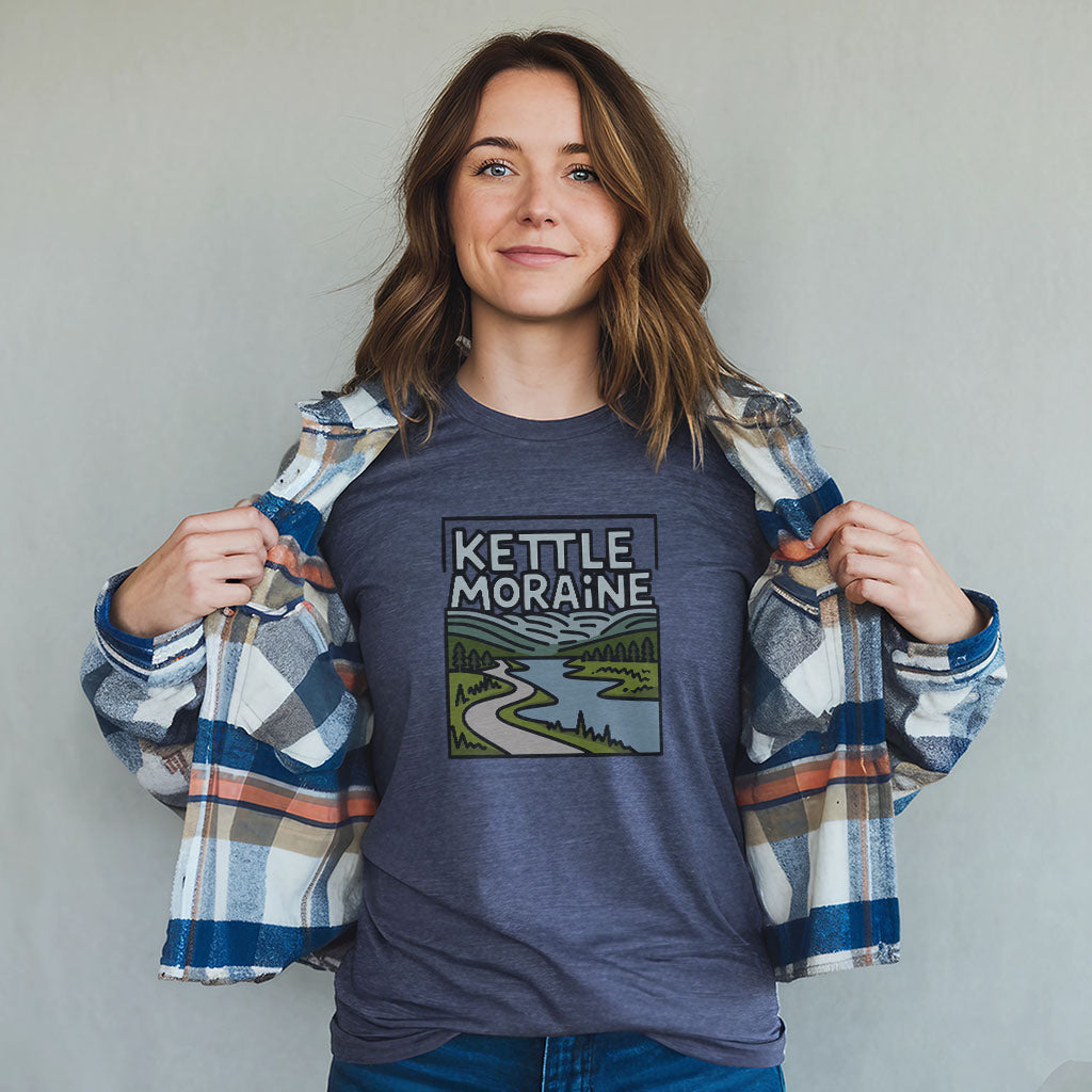 Kettle Moraine State Forest T-Shirt Adventure and Outdoors Themed T-Shirt