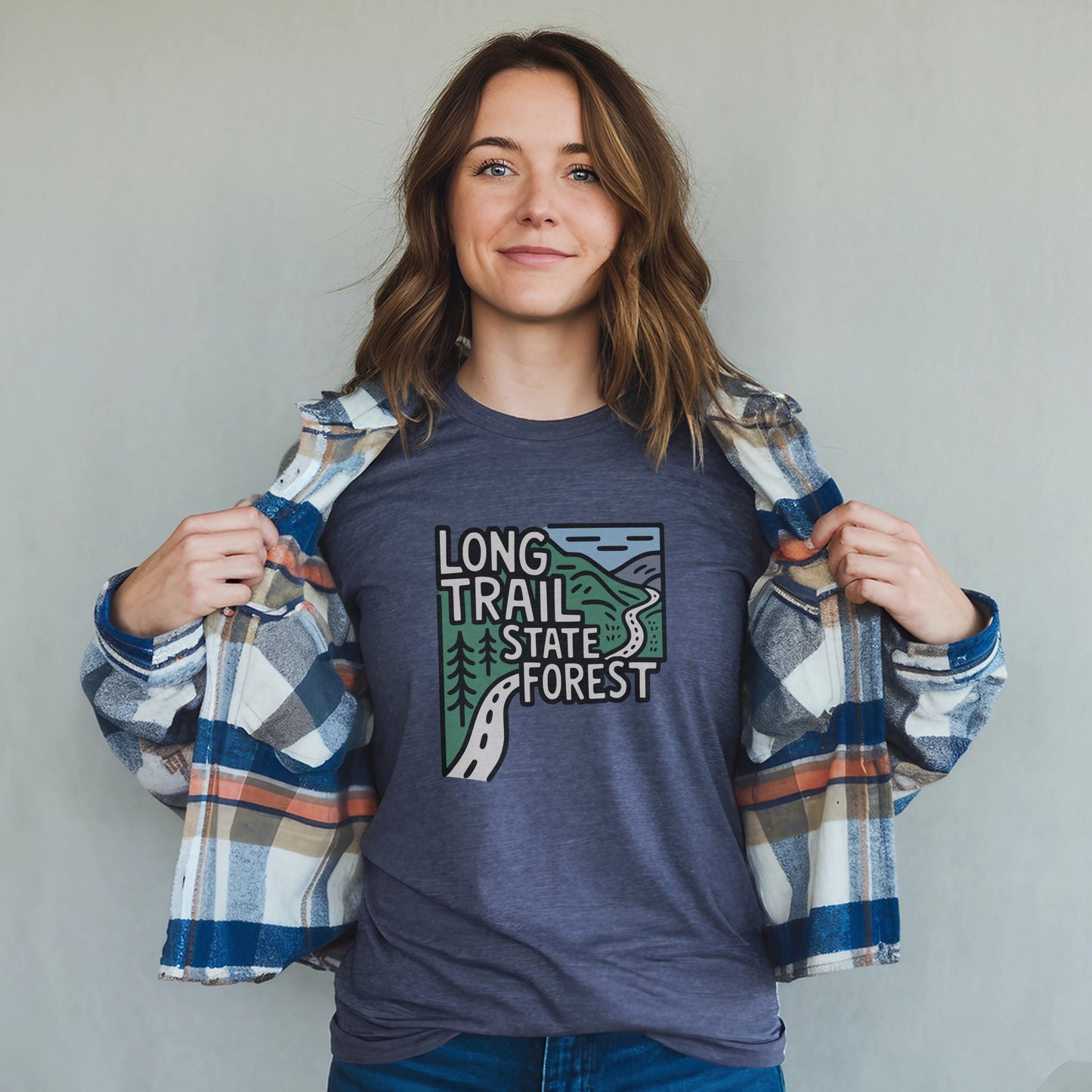 Long Trail State Forest T-Shirt Adventure and Outdoors Themed T-Shirt