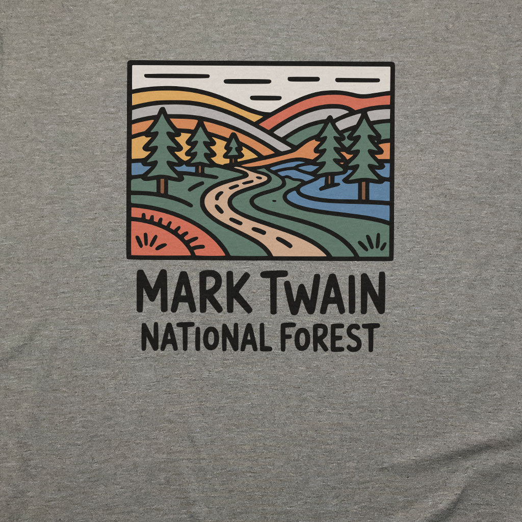 Mark Twain National Forest T-Shirt Adventure and Outdoors Themed T-Shirt