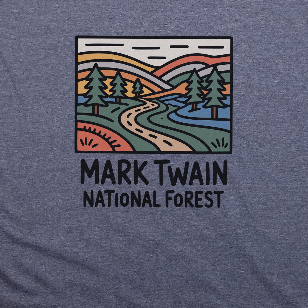 Mark Twain National Forest T-Shirt Adventure and Outdoors Themed T-Shirt