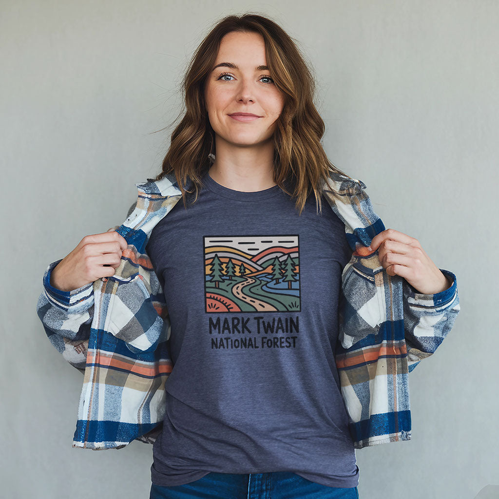 Mark Twain National Forest T-Shirt Adventure and Outdoors Themed T-Shirt