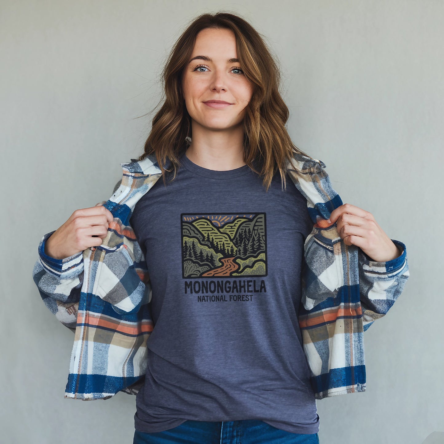 Monongahela National Forest T-Shirt Adventure and Outdoors Themed T-Shirt