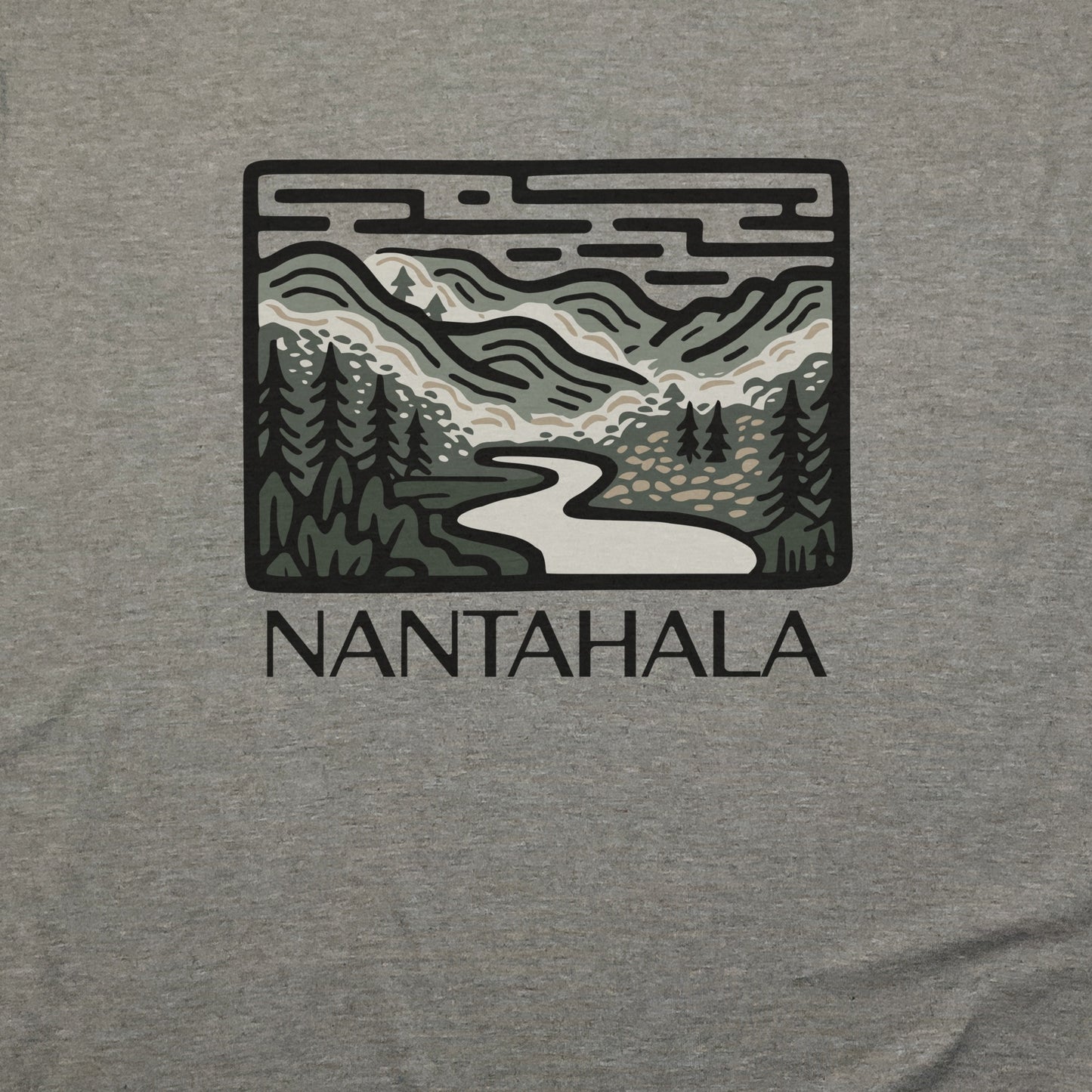 Nantahala National Forest T-Shirt Adventure and Outdoors Themed T-Shirt