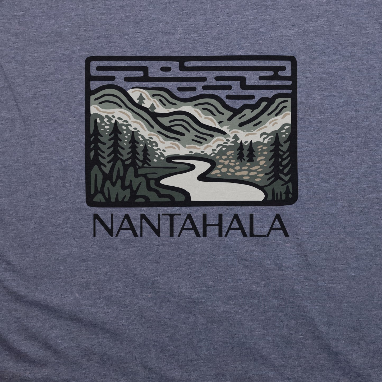 Nantahala National Forest T-Shirt Adventure and Outdoors Themed T-Shirt