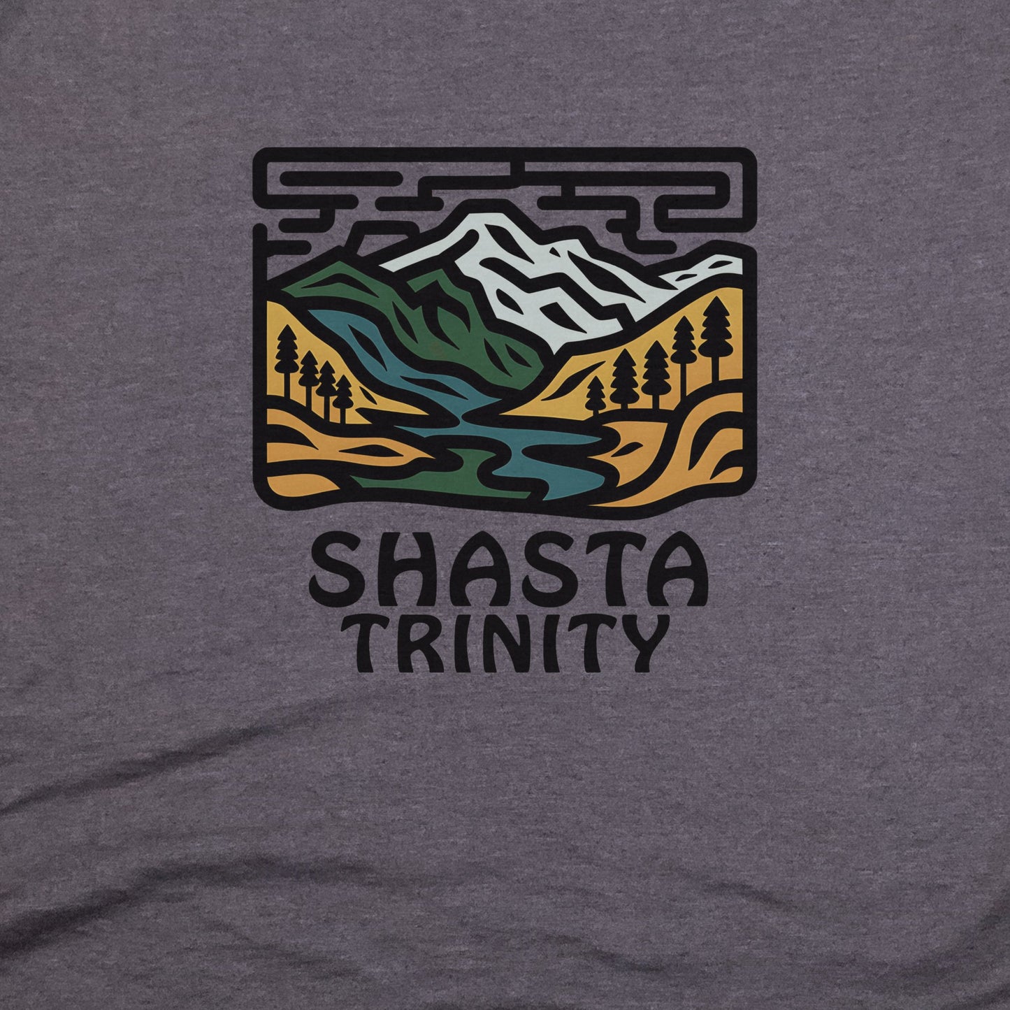 Shasta-Trinity National Forest T-Shirt Adventure and Outdoors Themed T-Shirt