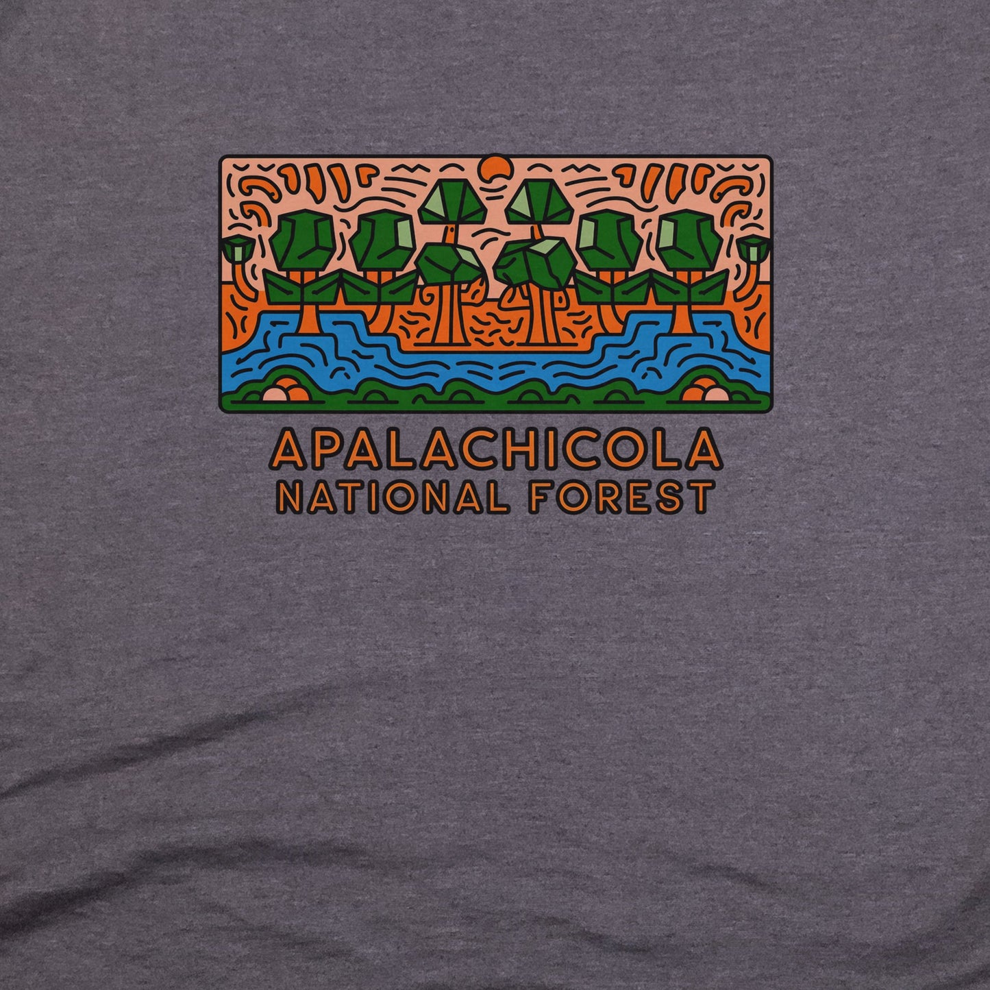 Apalachicola National Forest T-Shirt Adventure and Outdoors Themed T-Shirt