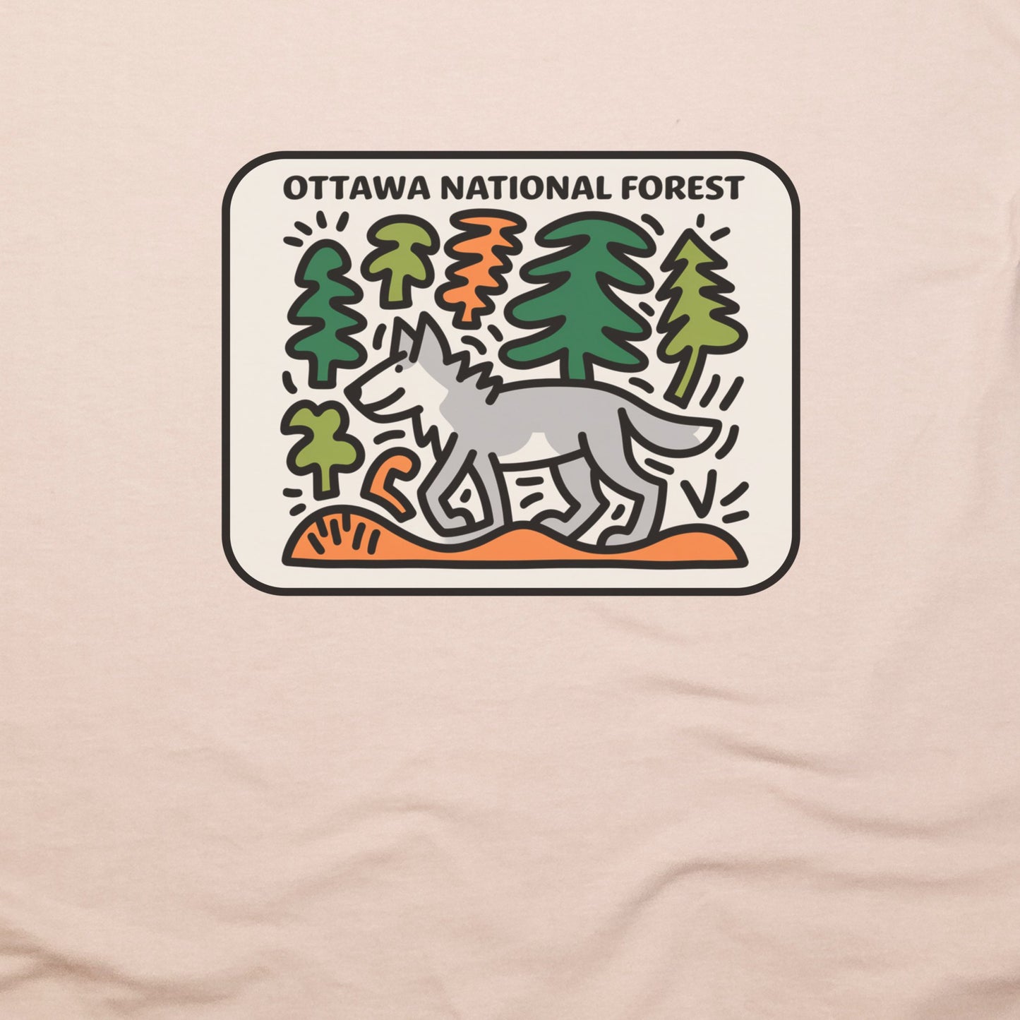 Ottawa National Forest T-Shirt Adventure and Outdoors Themed T-Shirt
