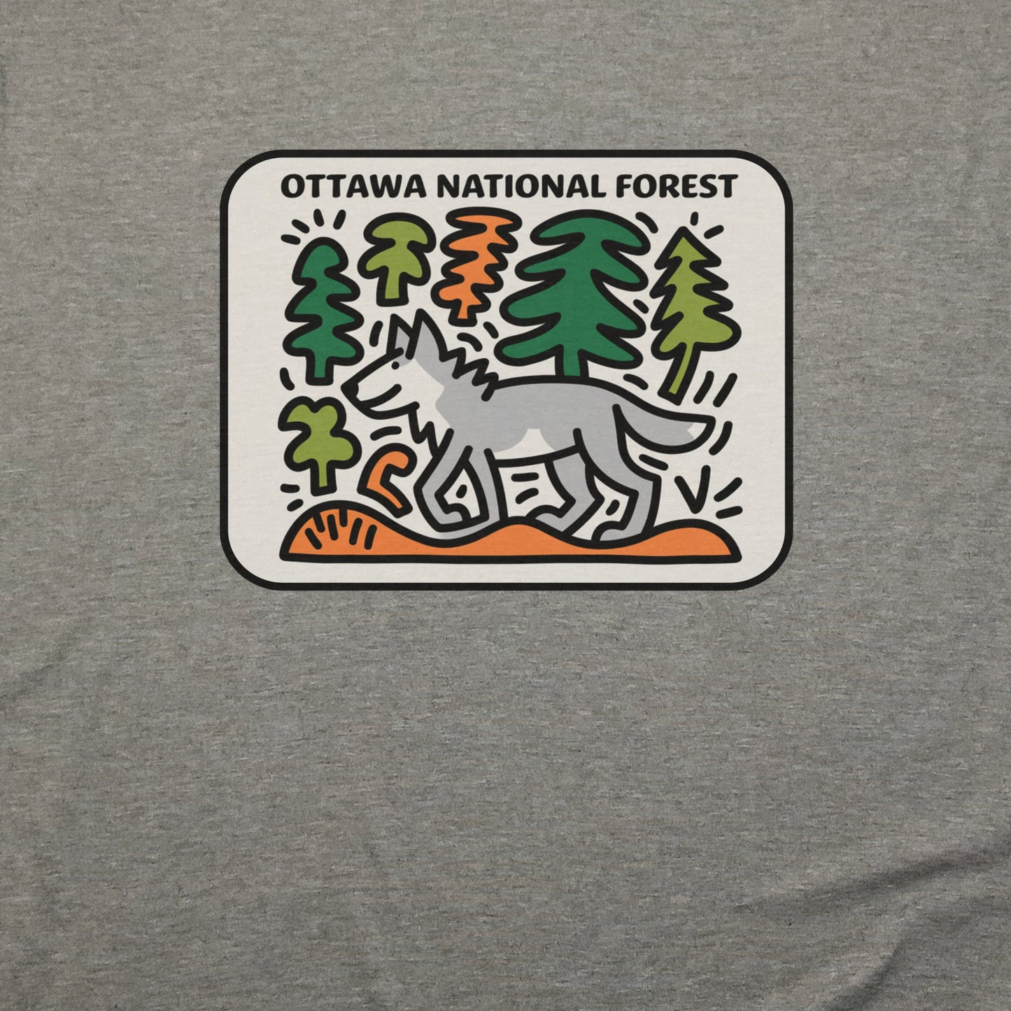 Ottawa National Forest T-Shirt Adventure and Outdoors Themed T-Shirt