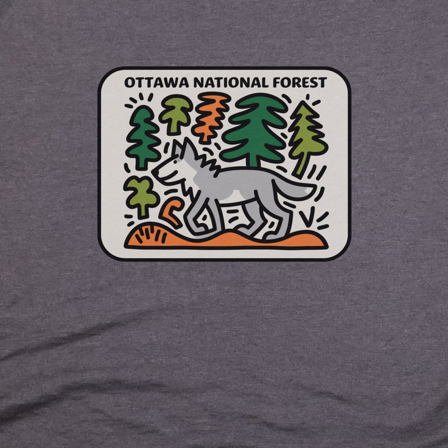 Ottawa National Forest T-Shirt Adventure and Outdoors Themed T-Shirt