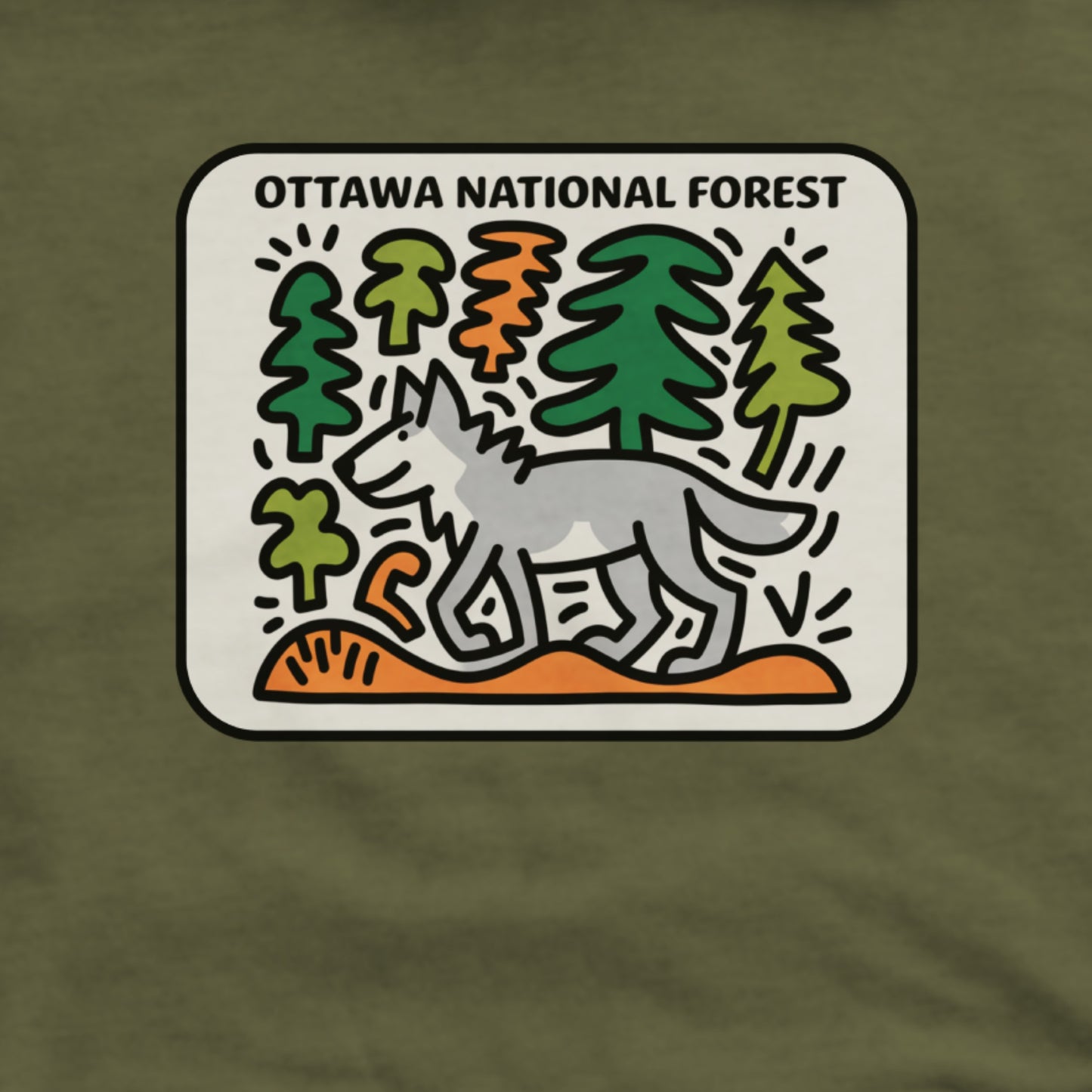 Ottawa National Forest Hoodie Adventure and Outdoors Themed Hoodie