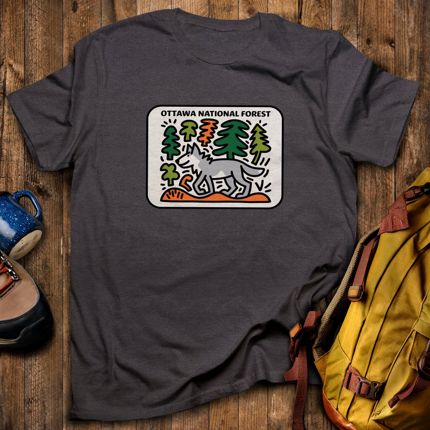 Ottawa National Forest T-Shirt Adventure and Outdoors Themed T-Shirt