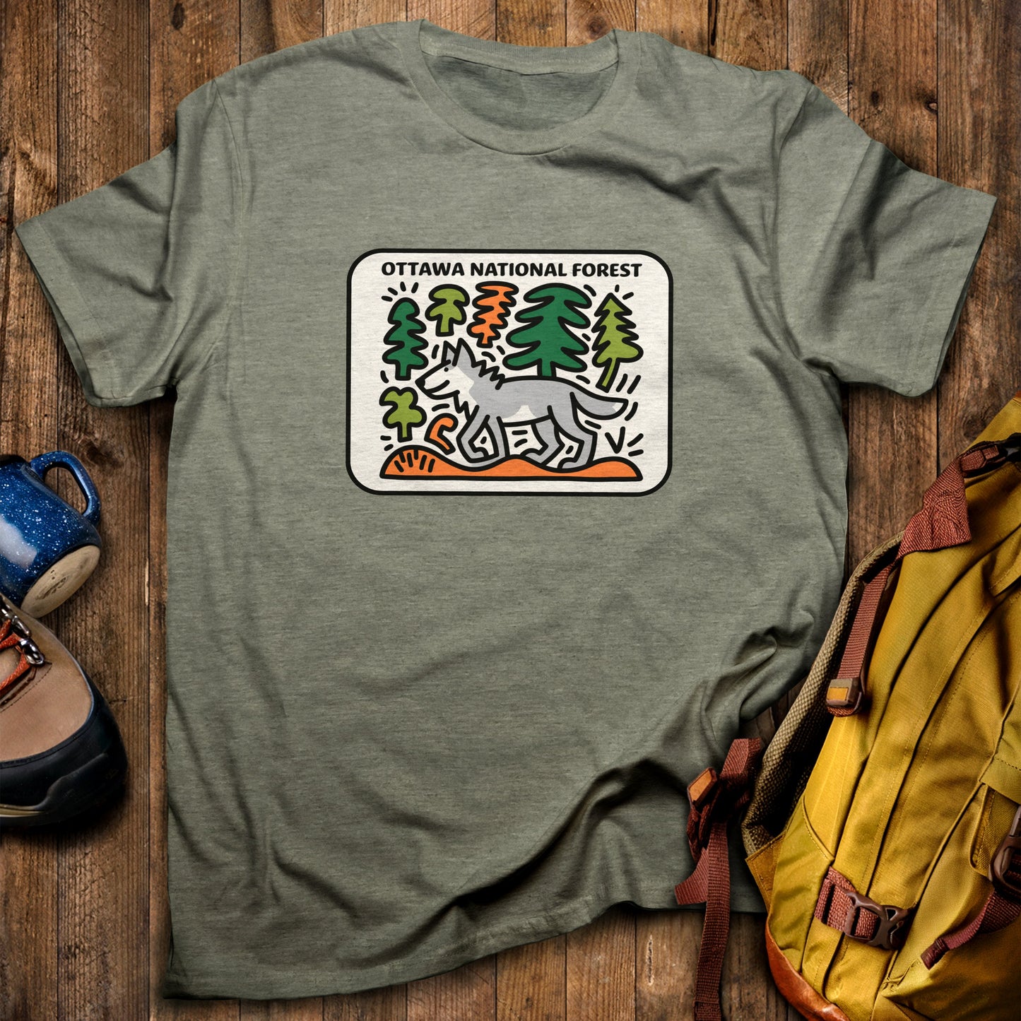 Ottawa National Forest T-Shirt Adventure and Outdoors Themed T-Shirt